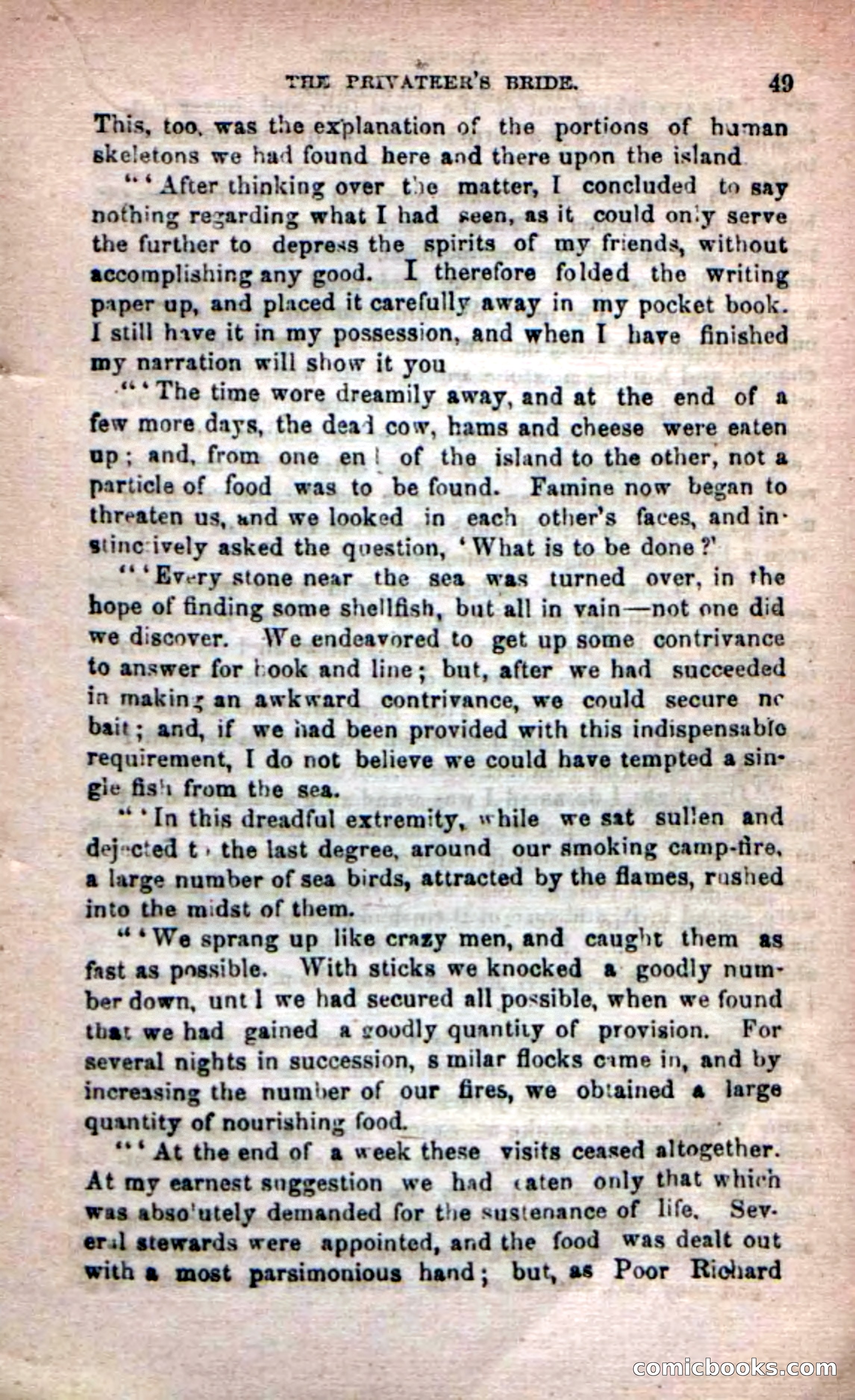 Beadle's Dime Novels No. 233: The Privateer's Bride — page 47 of 100