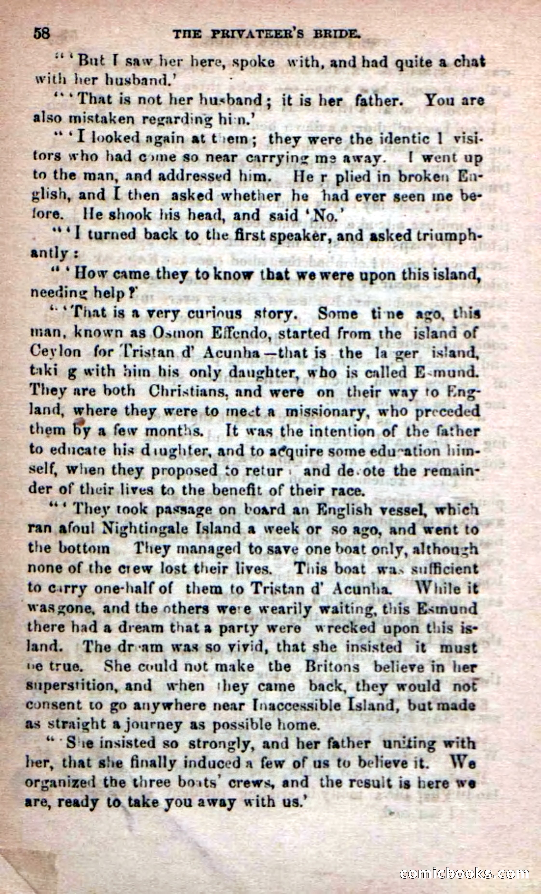 Beadle's Dime Novels No. 233: The Privateer's Bride — page 56 of 100