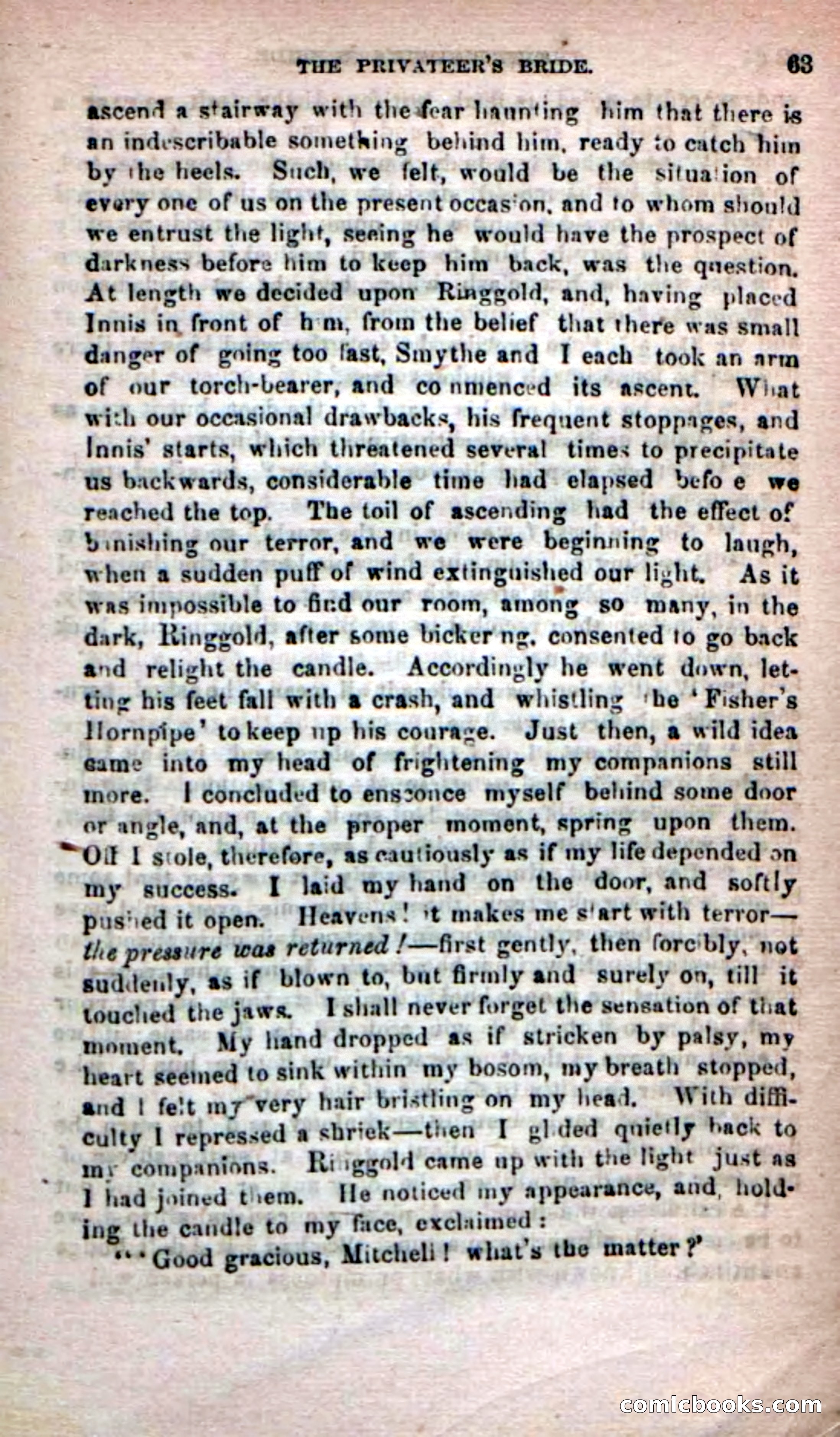Beadle's Dime Novels No. 233: The Privateer's Bride — page 61 of 100