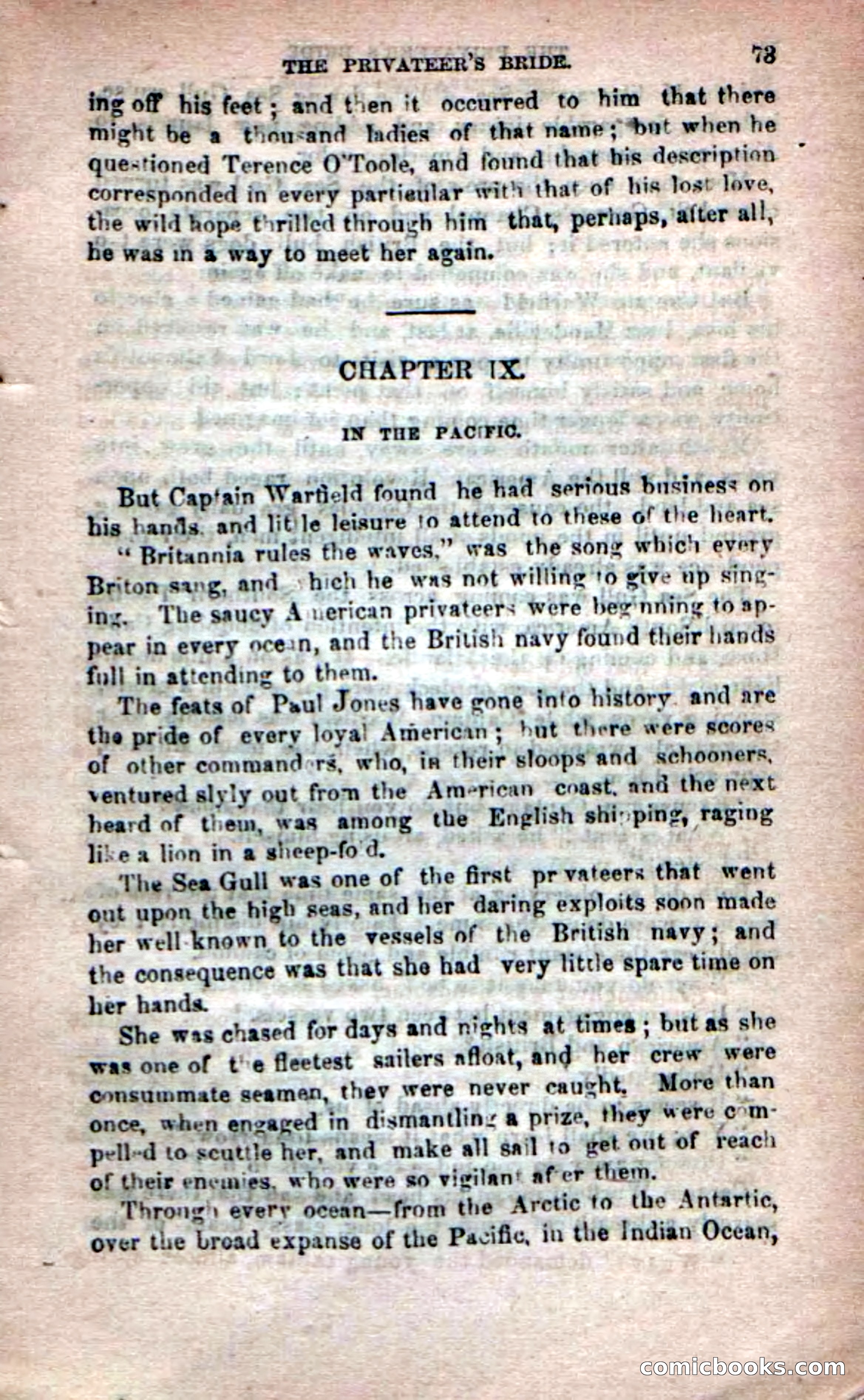 Beadle's Dime Novels No. 233: The Privateer's Bride — page 71 of 100
