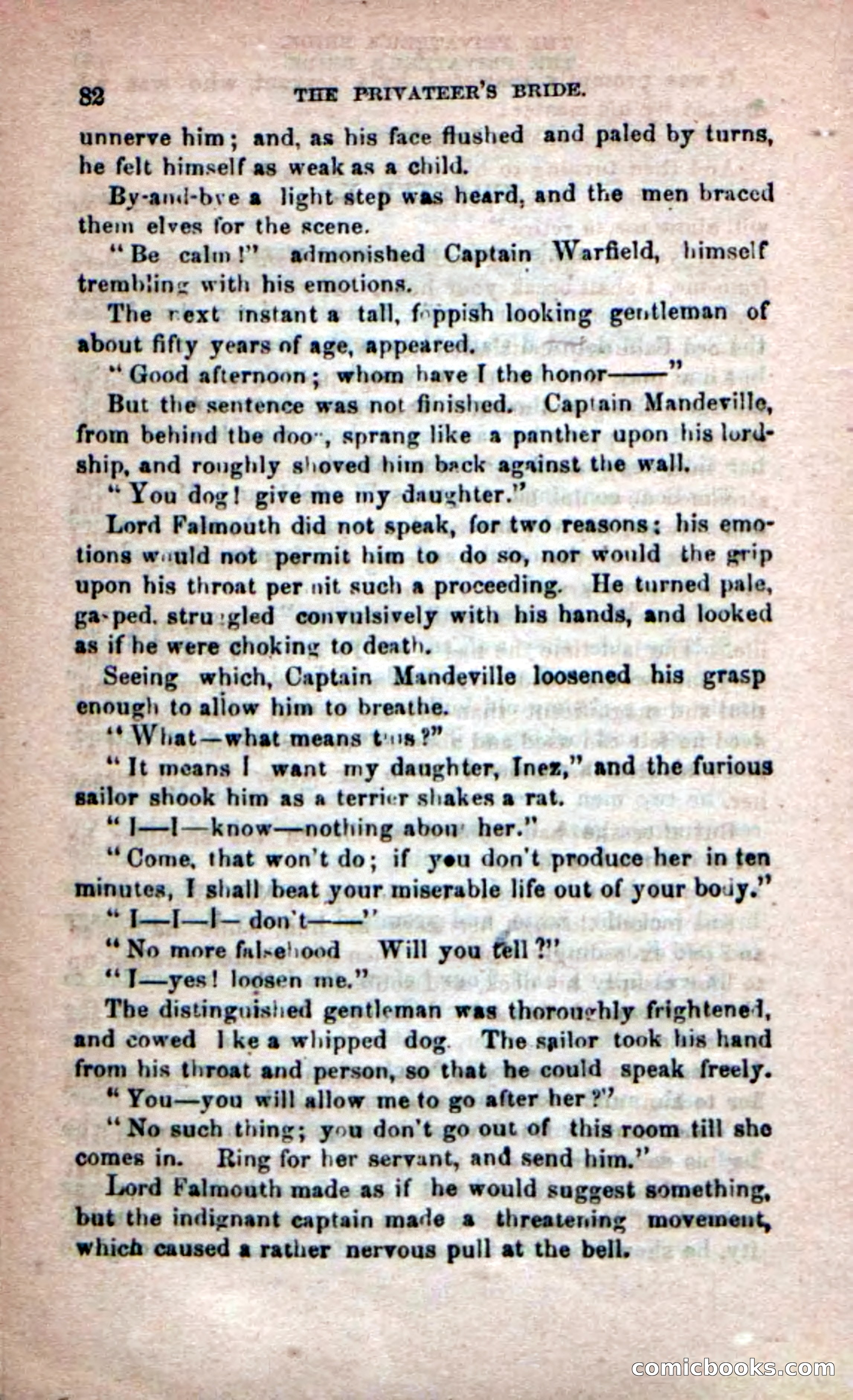 Beadle's Dime Novels No. 233: The Privateer's Bride — page 80 of 100