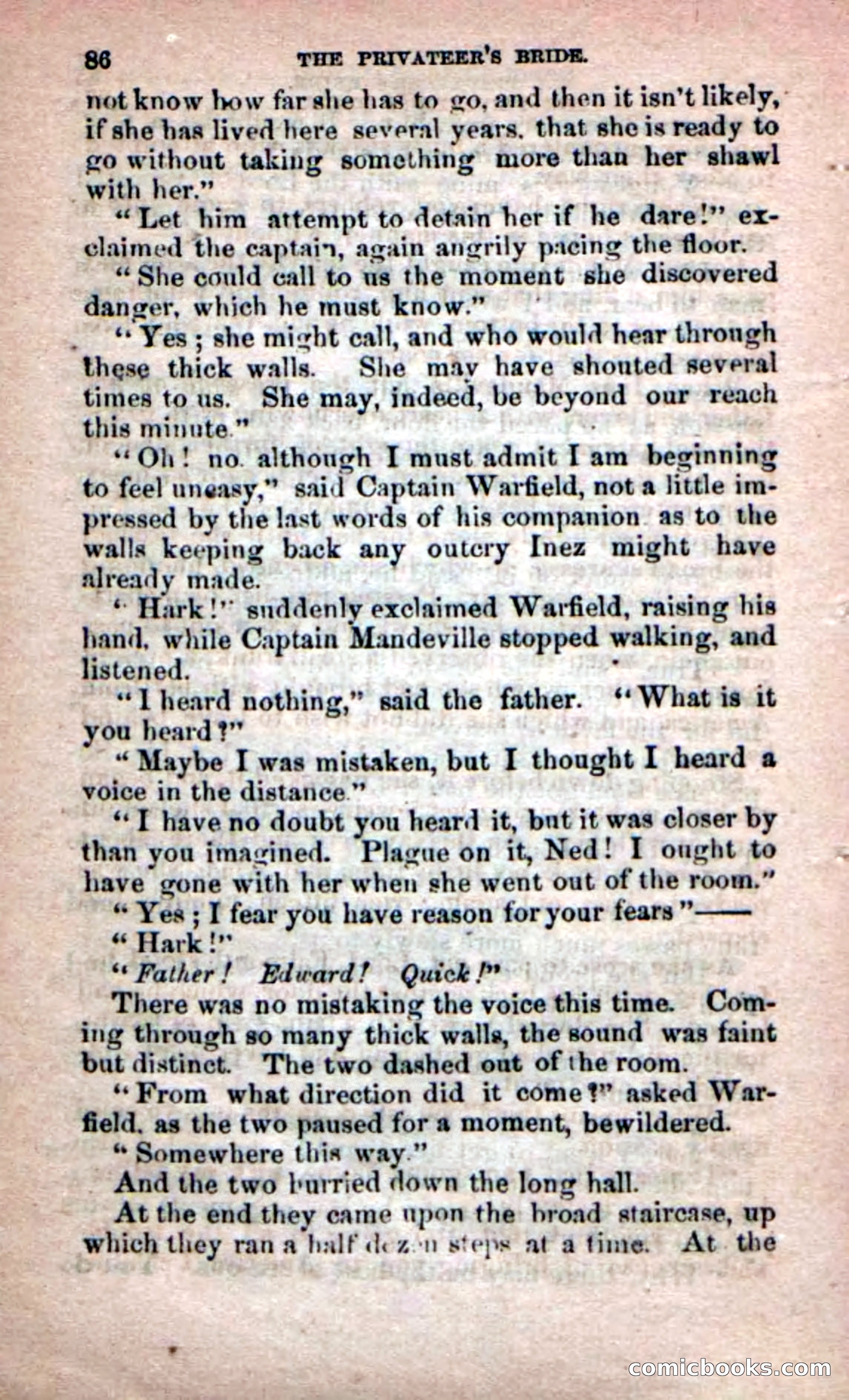 Beadle's Dime Novels No. 233: The Privateer's Bride — page 84 of 100