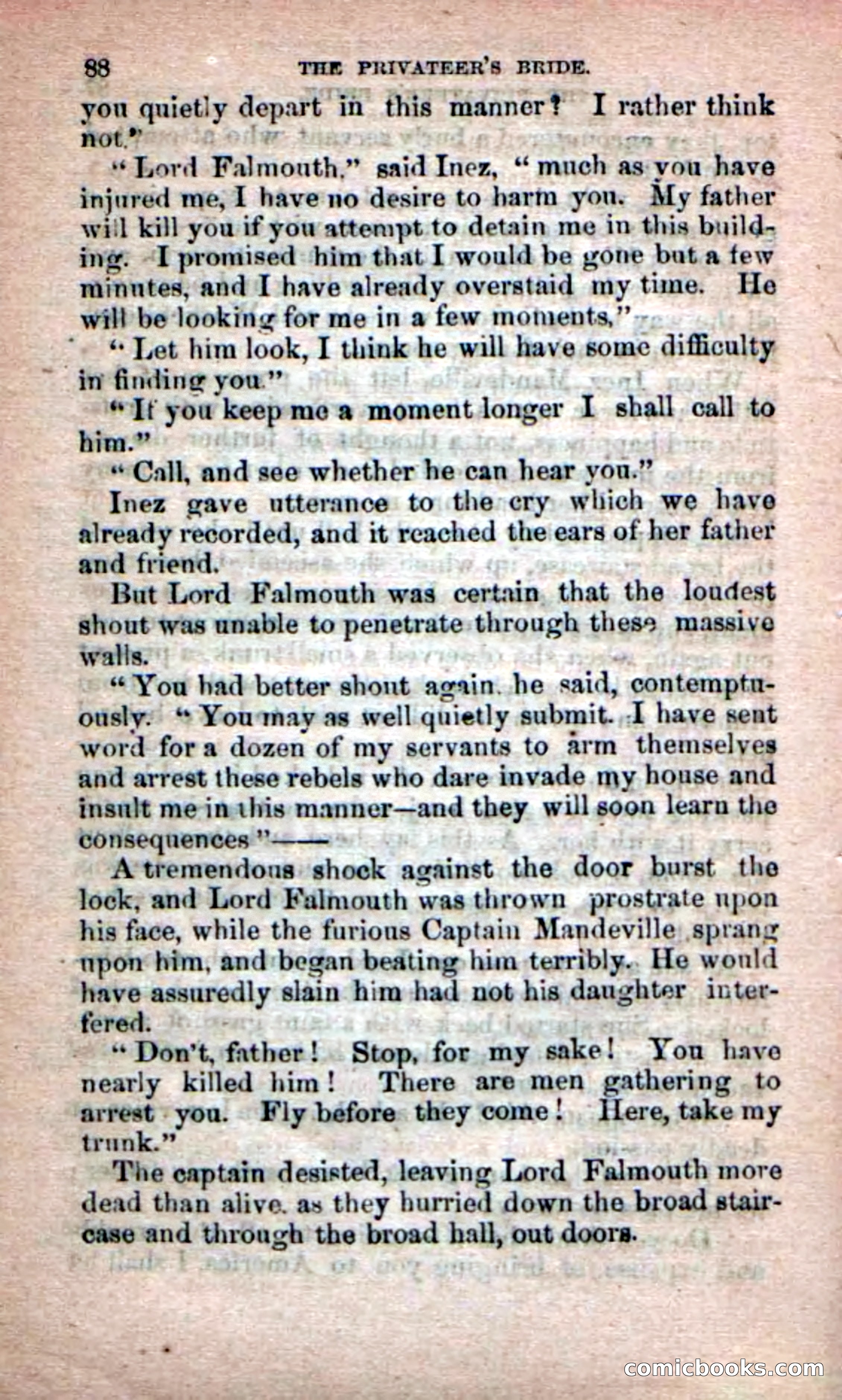 Beadle's Dime Novels No. 233: The Privateer's Bride — page 86 of 100