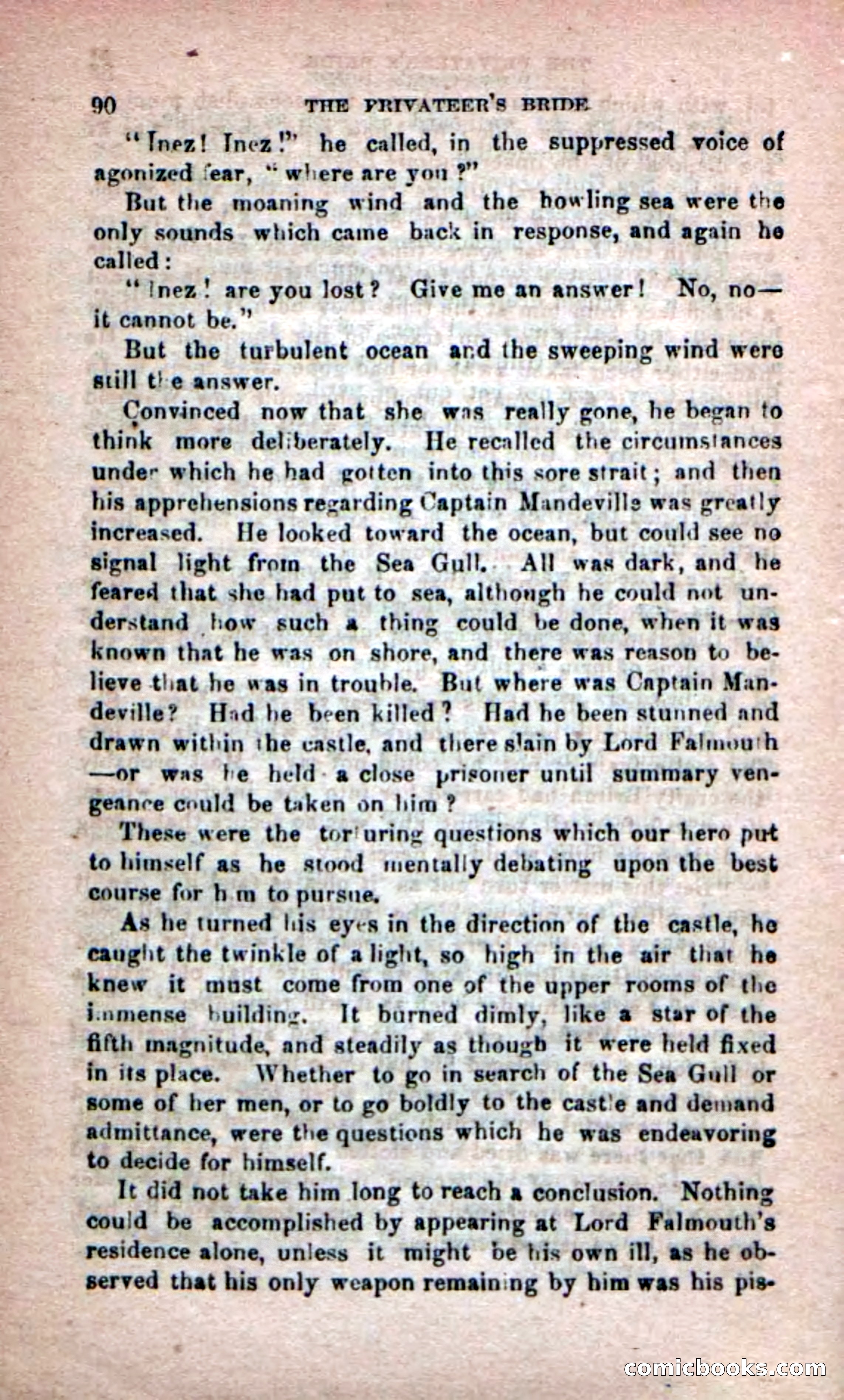 Beadle's Dime Novels No. 233: The Privateer's Bride — page 88 of 100