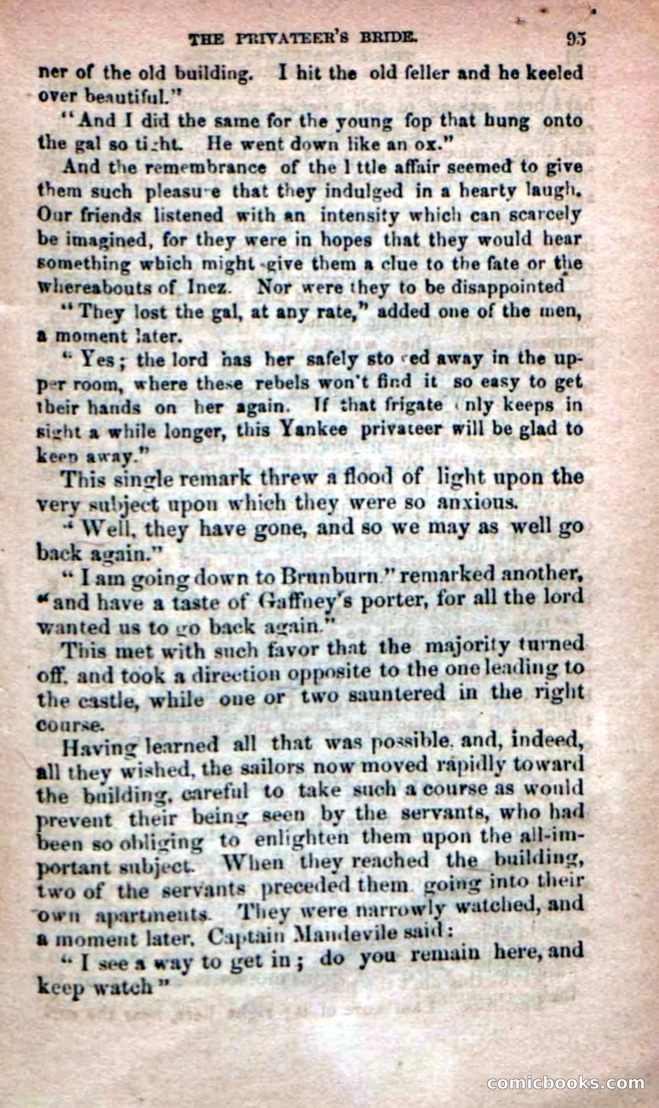 Beadle's Dime Novels No. 233: The Privateer's Bride — page 93 of 100
