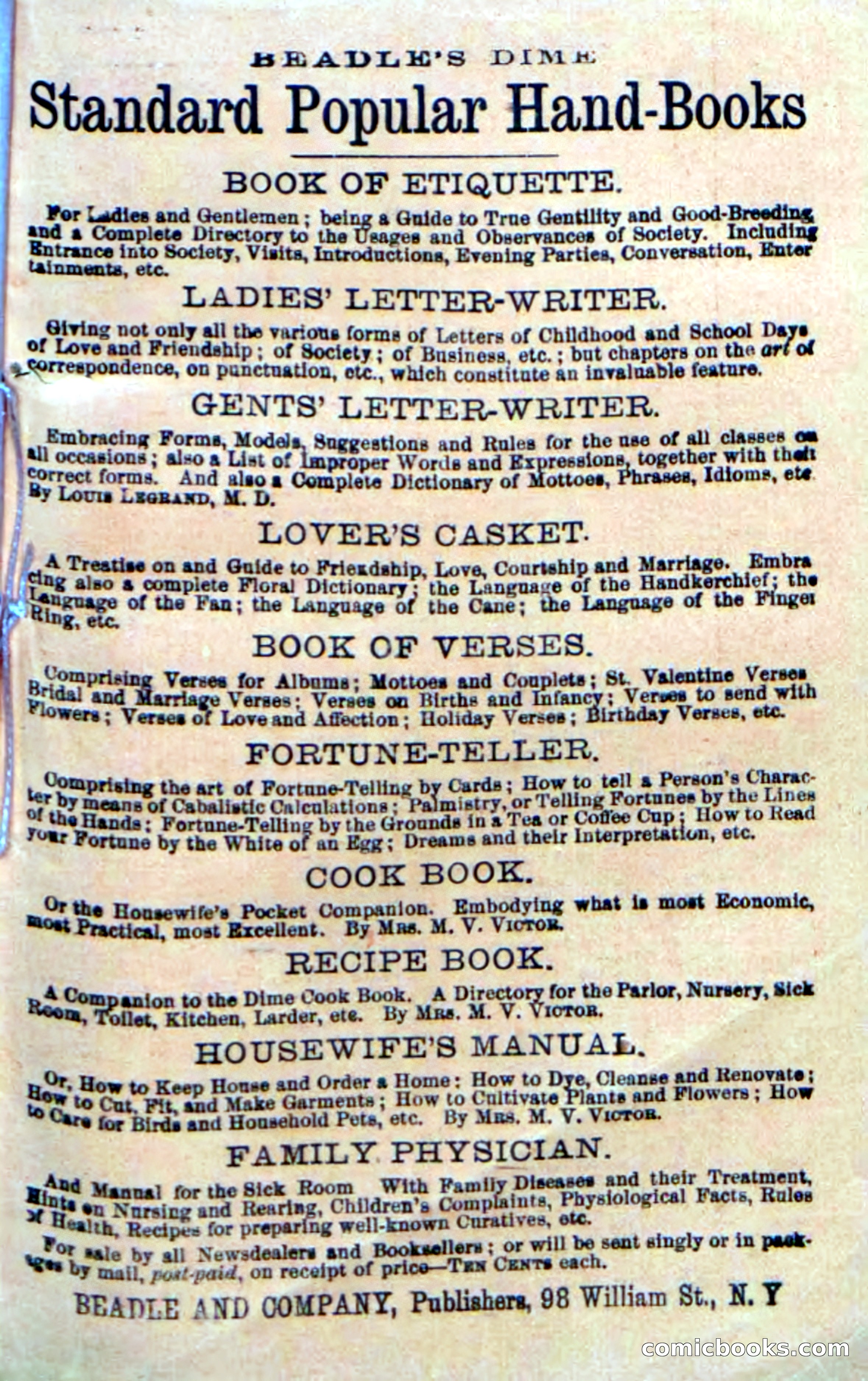 Beadle's Dime Novels No. 233: The Privateer's Bride — page 99 of 100