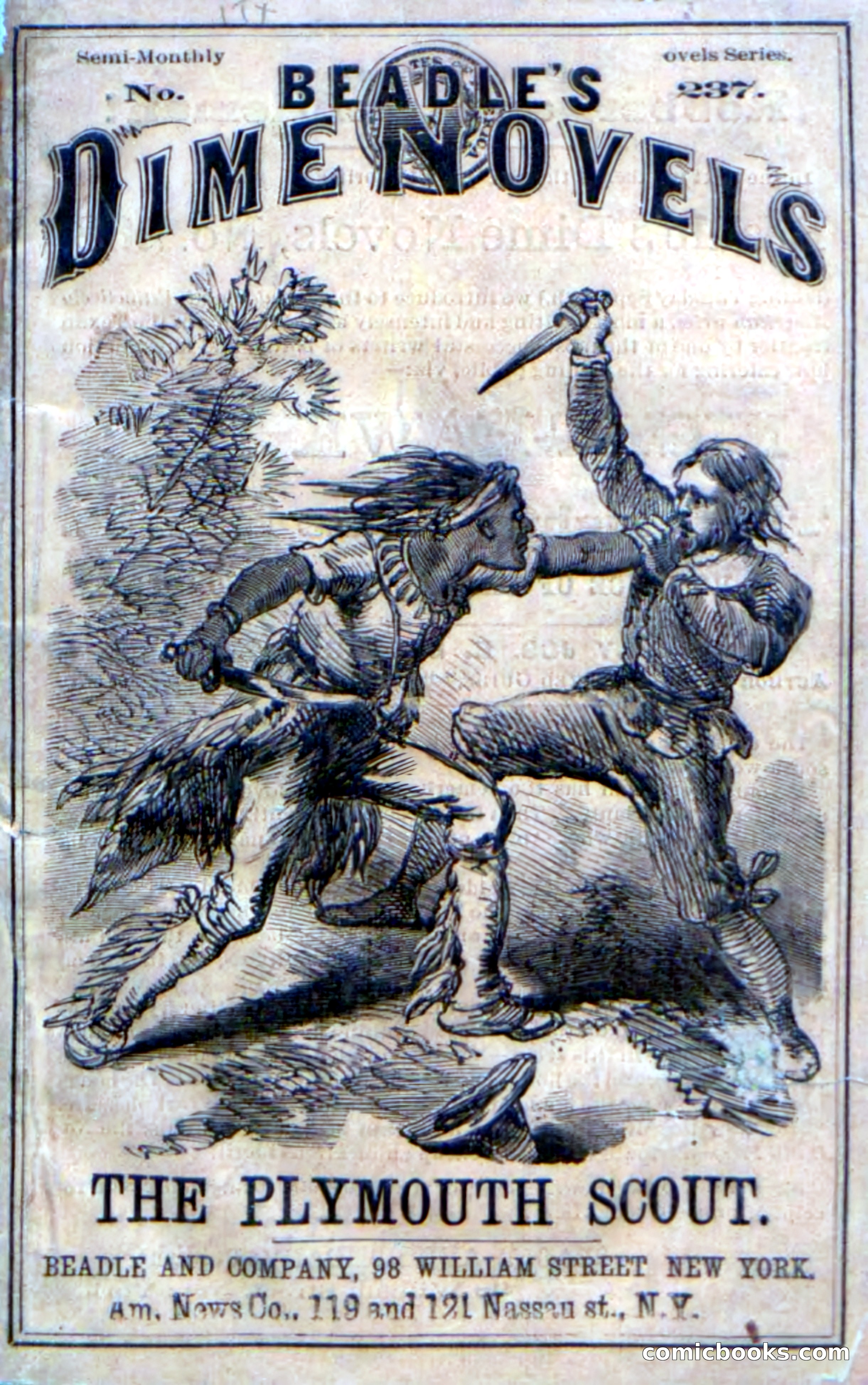 Beadle's Dime Novels No. 237: The Plymouth Scout