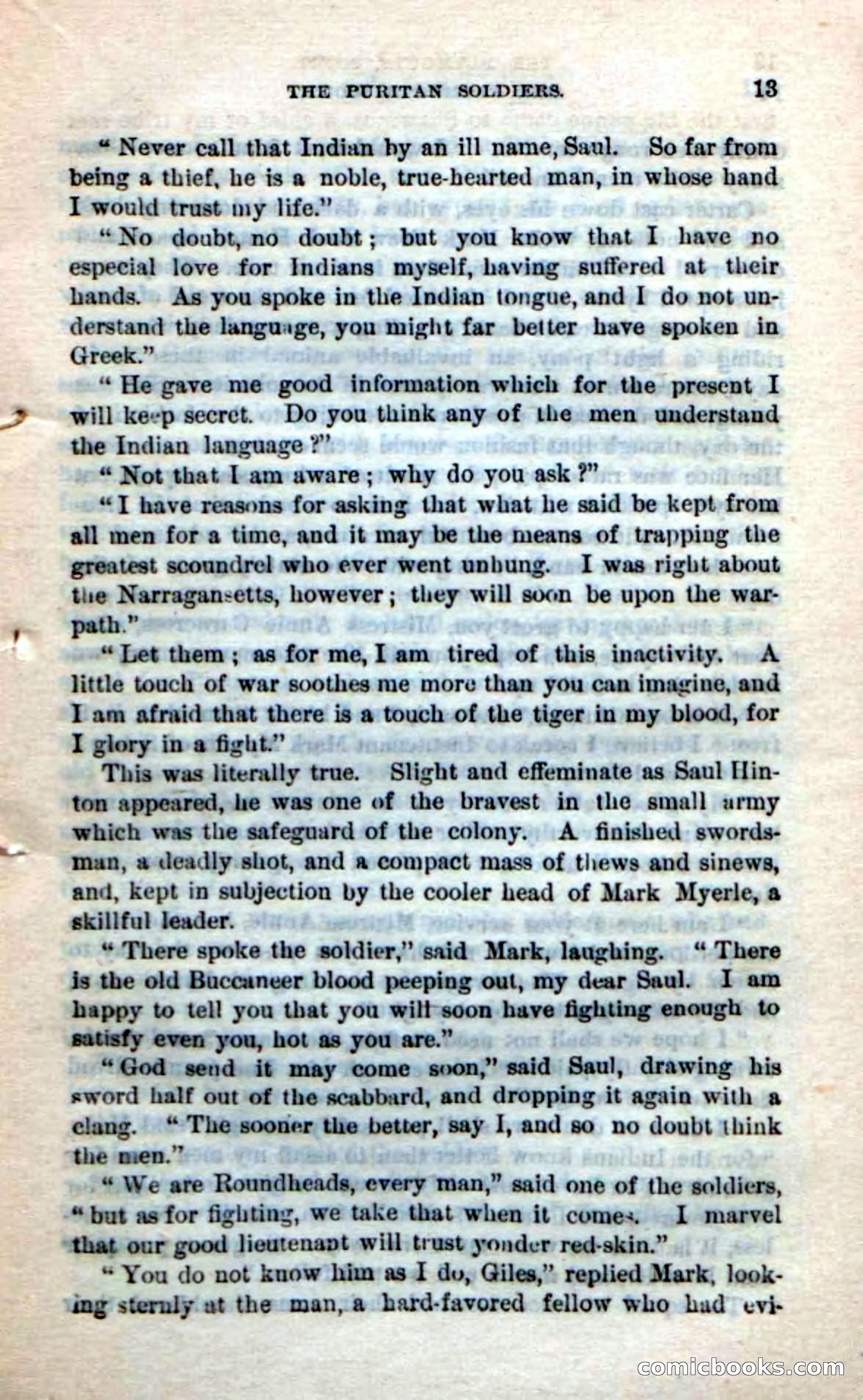 Beadle's Dime Novels No. 237: The Plymouth Scout — page 11 of 100