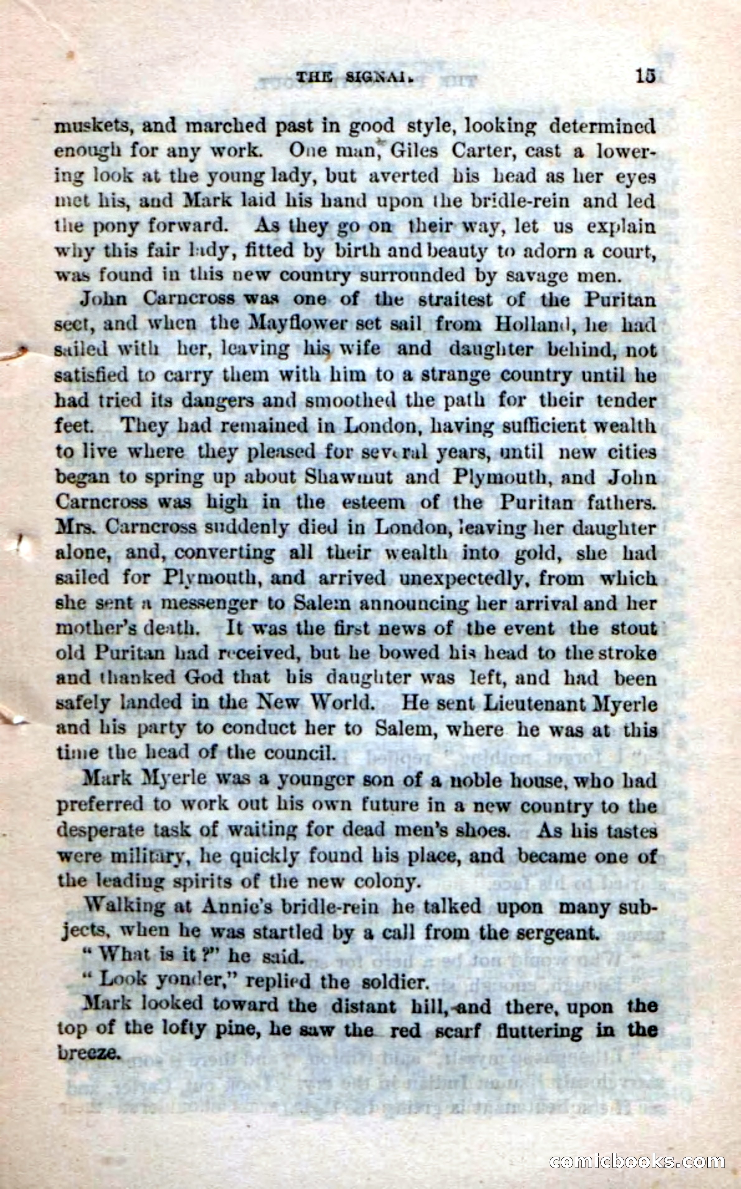 Beadle's Dime Novels No. 237: The Plymouth Scout — page 13 of 100