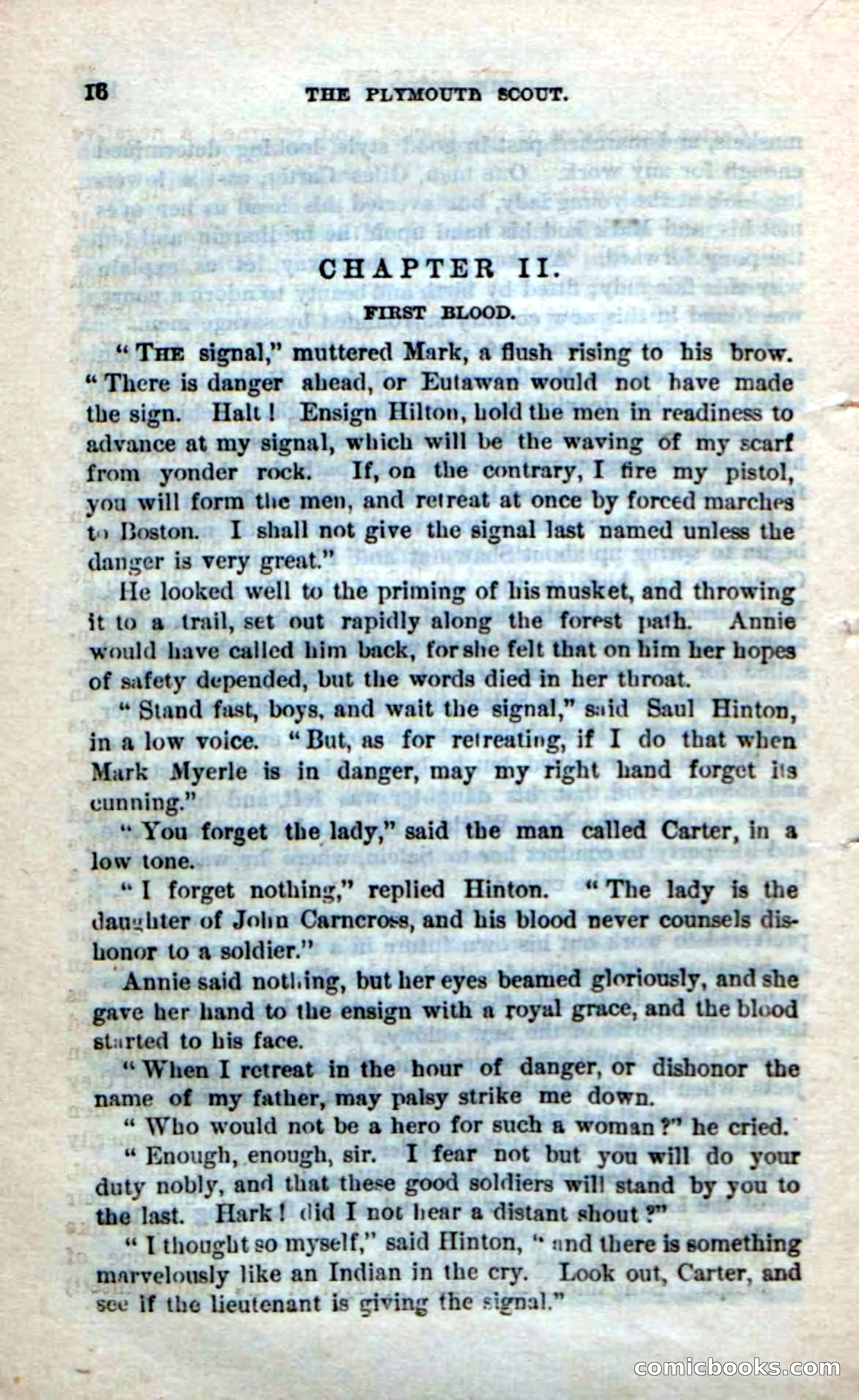 Beadle's Dime Novels No. 237: The Plymouth Scout — page 14 of 100