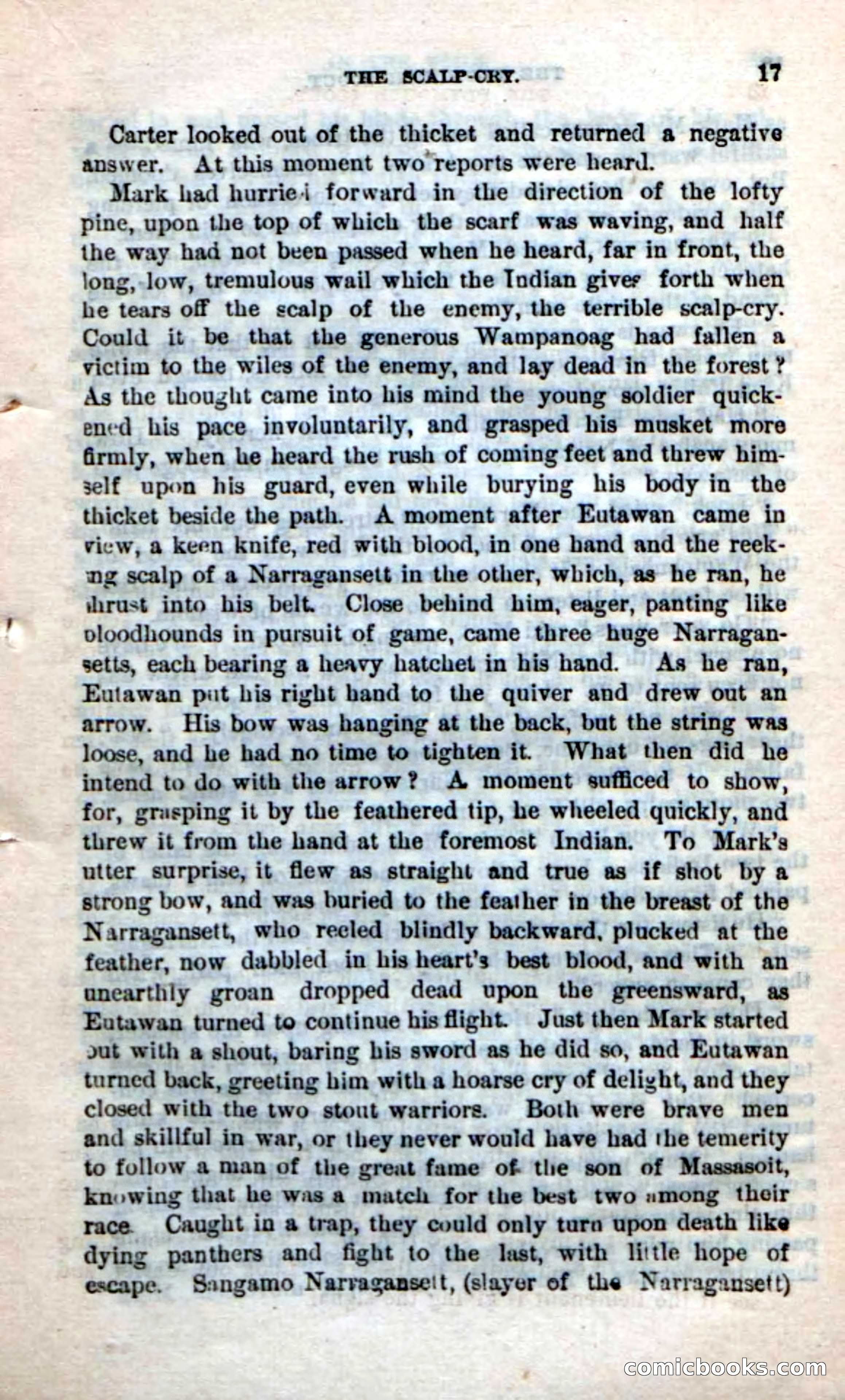 Beadle's Dime Novels No. 237: The Plymouth Scout — page 15 of 100
