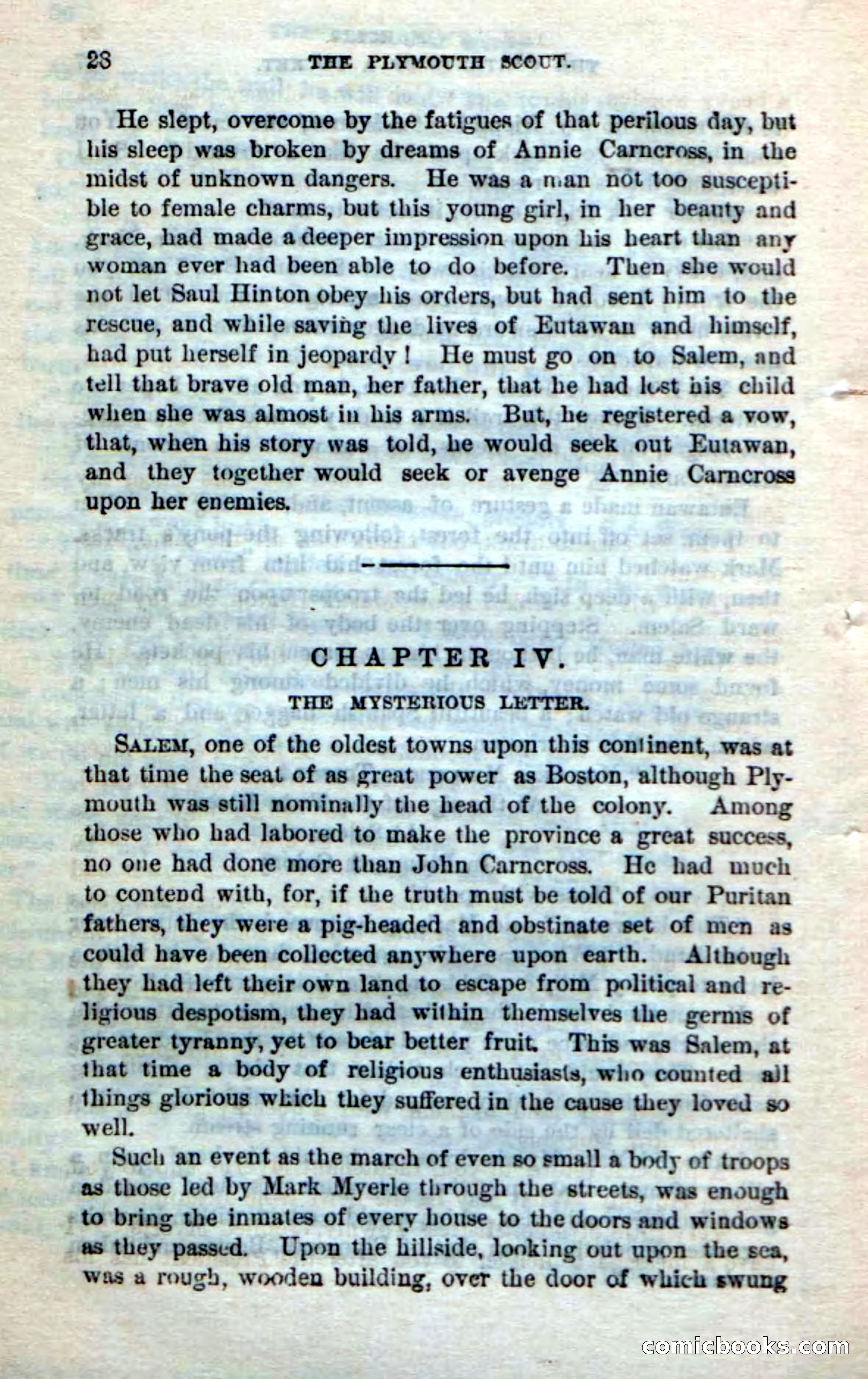 Beadle's Dime Novels No. 237: The Plymouth Scout — page 26 of 100