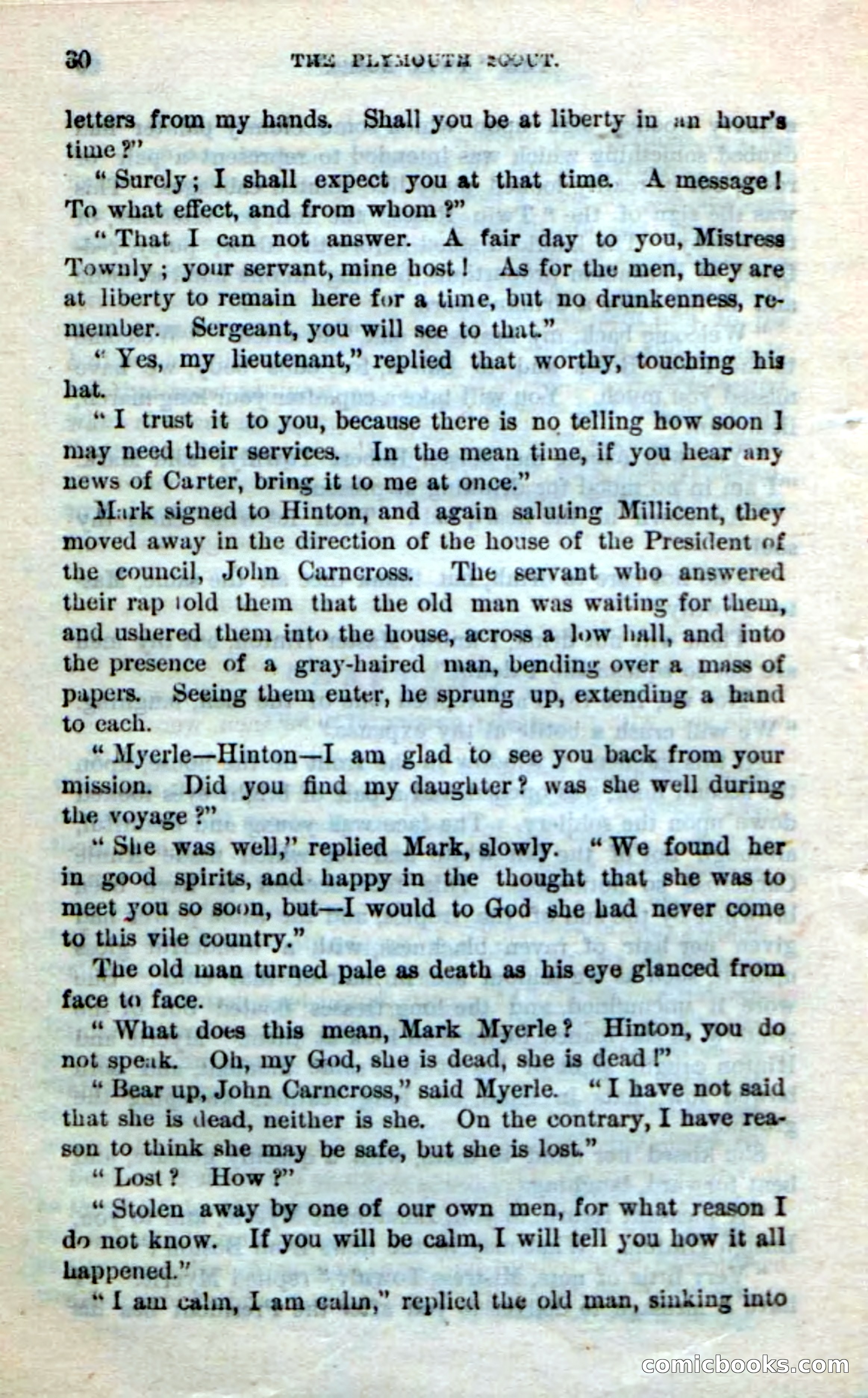 Beadle's Dime Novels No. 237: The Plymouth Scout — page 28 of 100