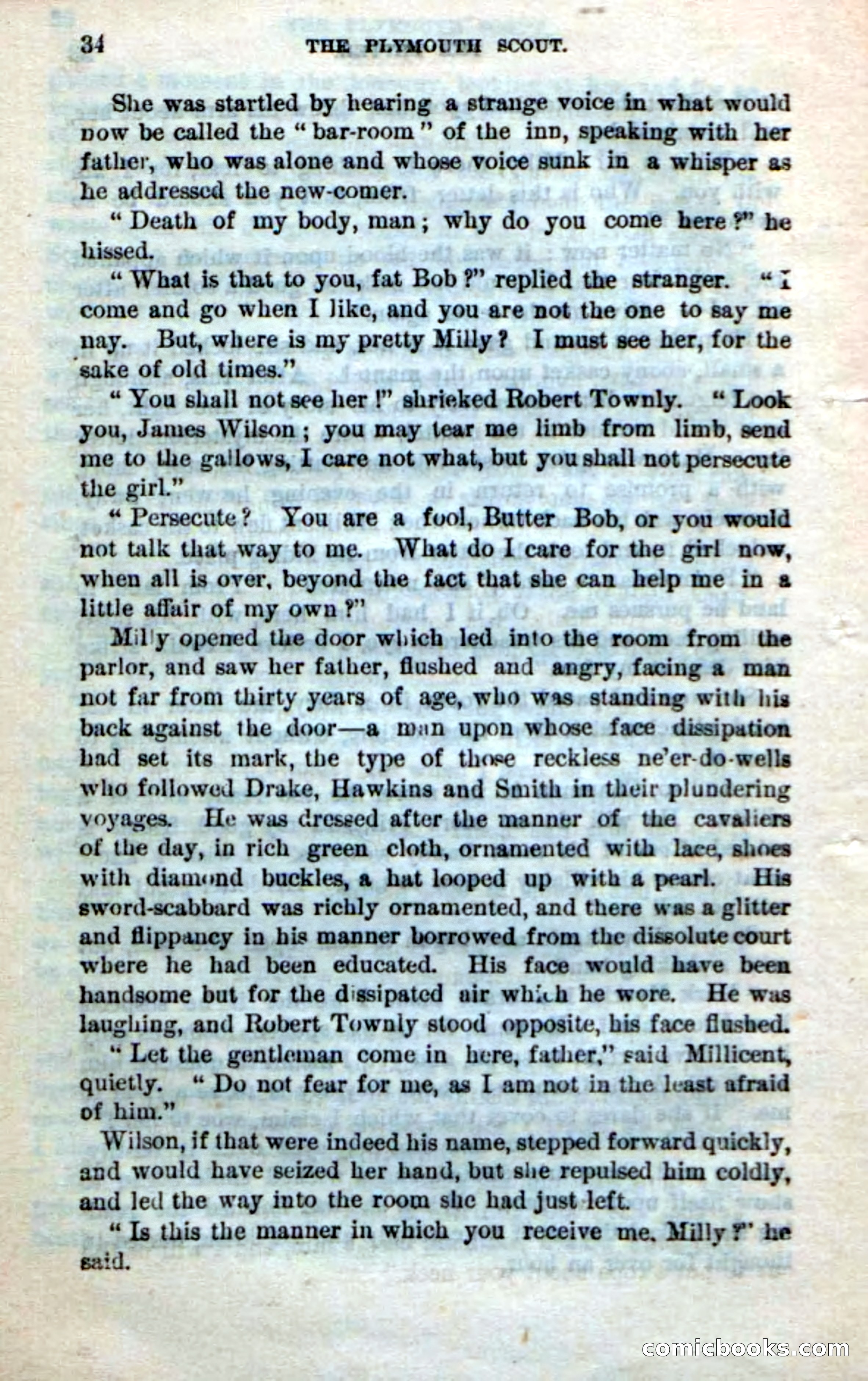 Beadle's Dime Novels No. 237: The Plymouth Scout — page 32 of 100