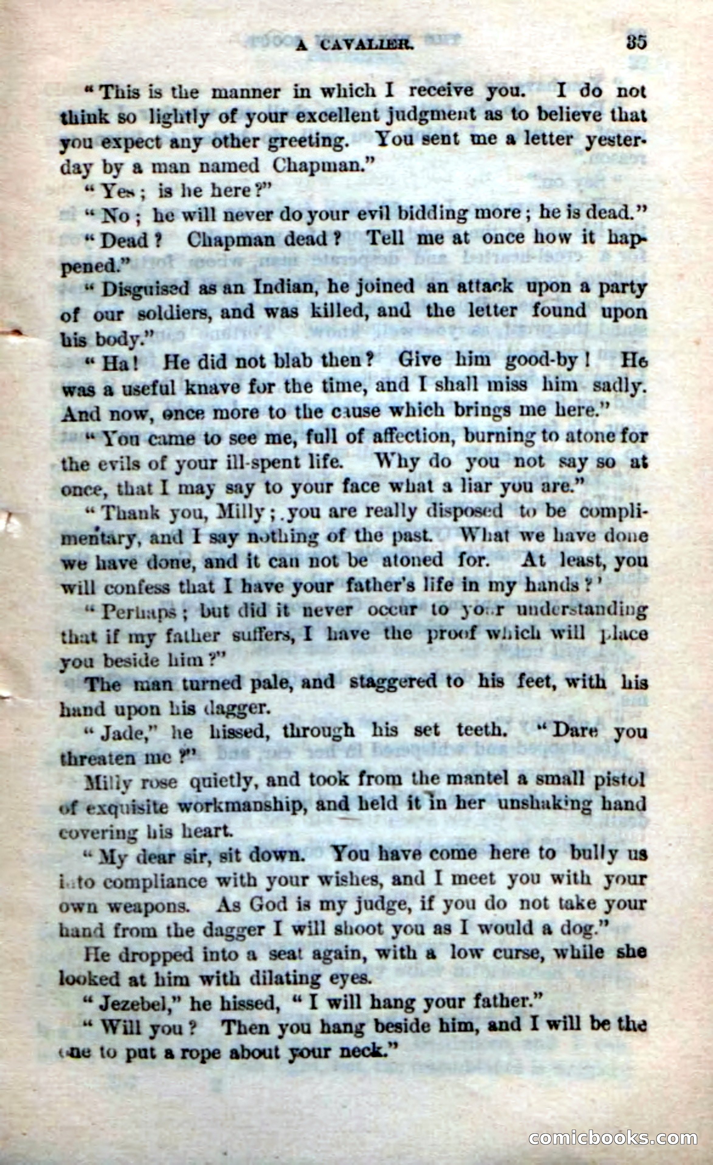 Beadle's Dime Novels No. 237: The Plymouth Scout — page 33 of 100