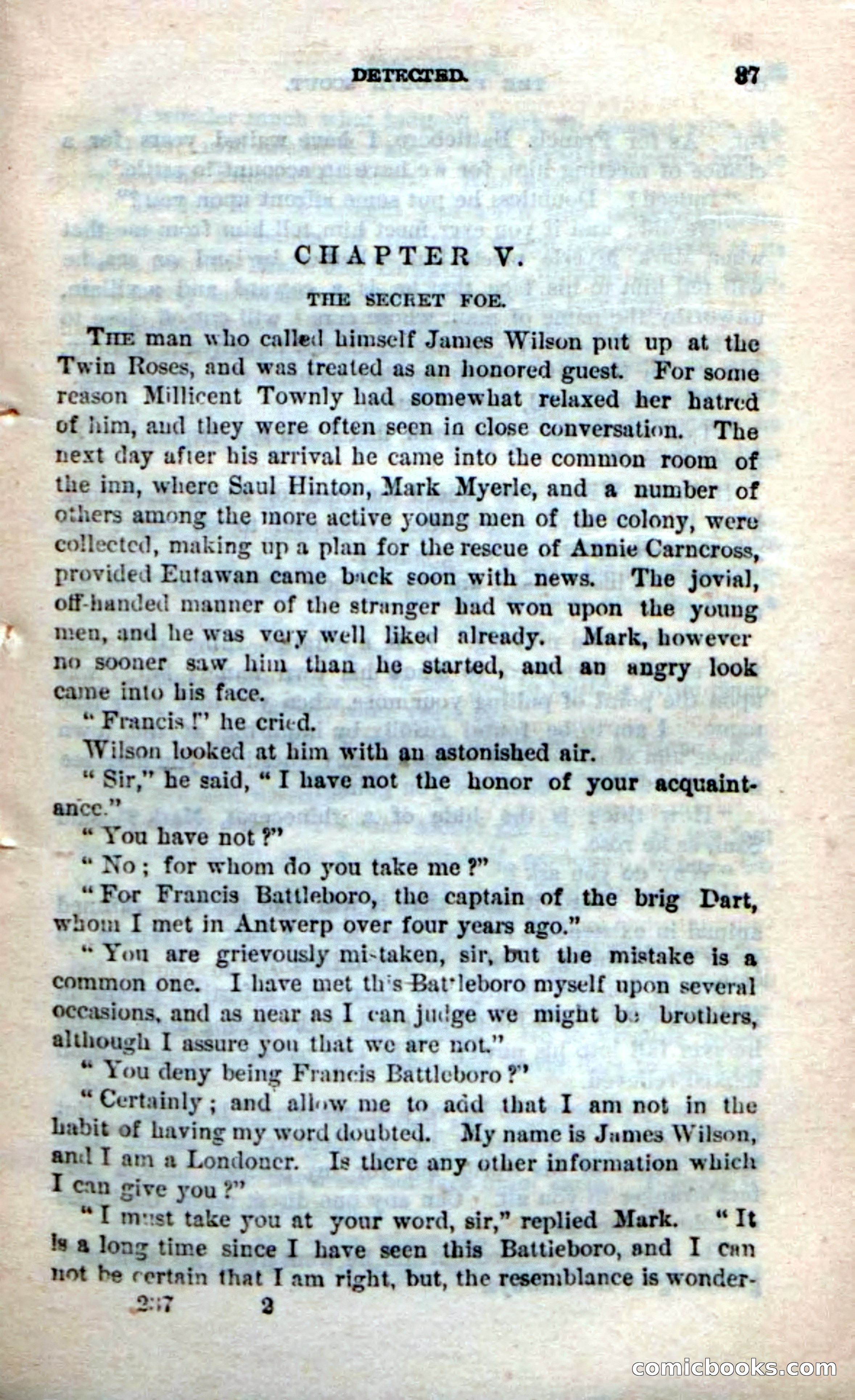 Beadle's Dime Novels No. 237: The Plymouth Scout — page 35 of 100