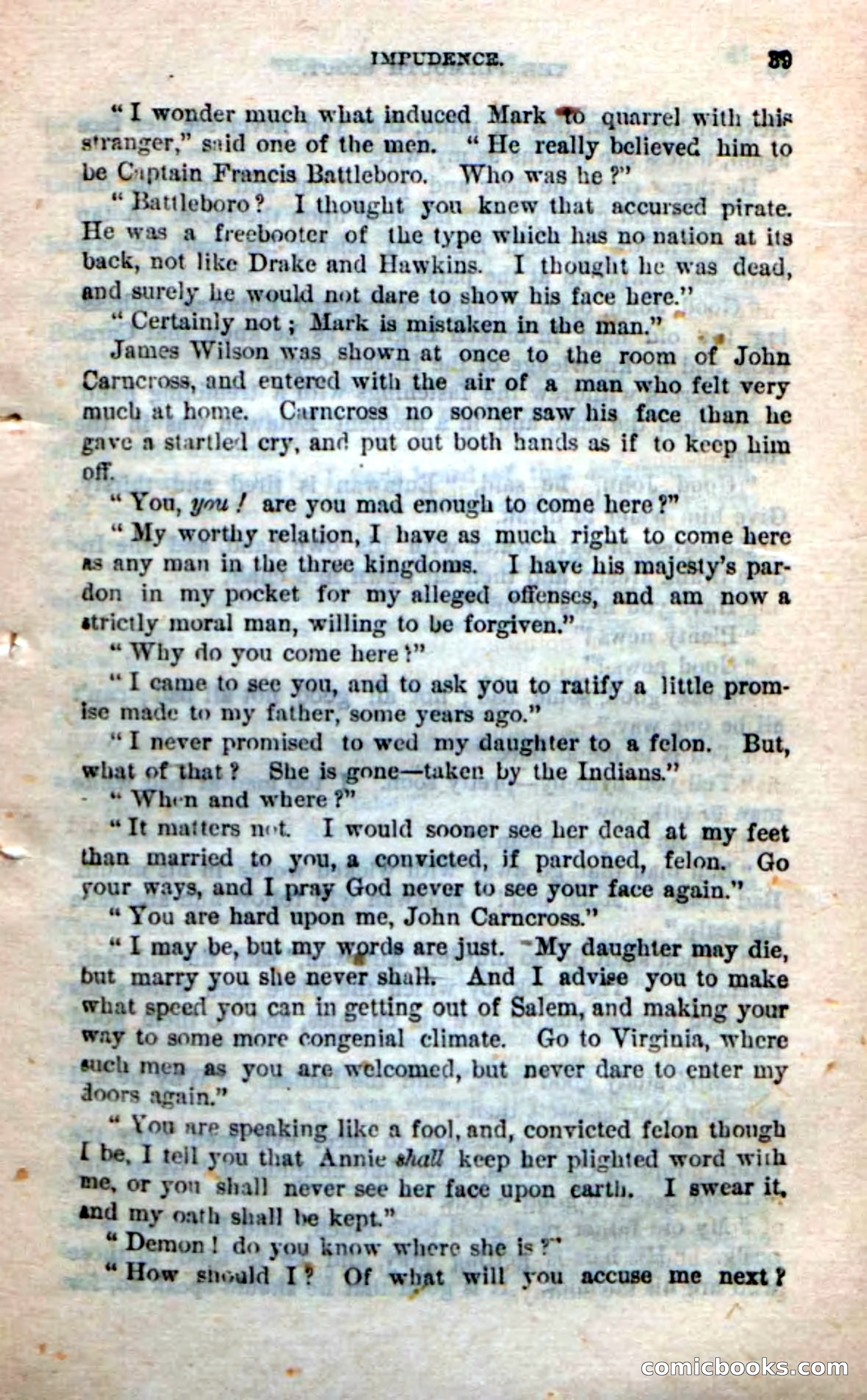 Beadle's Dime Novels No. 237: The Plymouth Scout — page 37 of 100