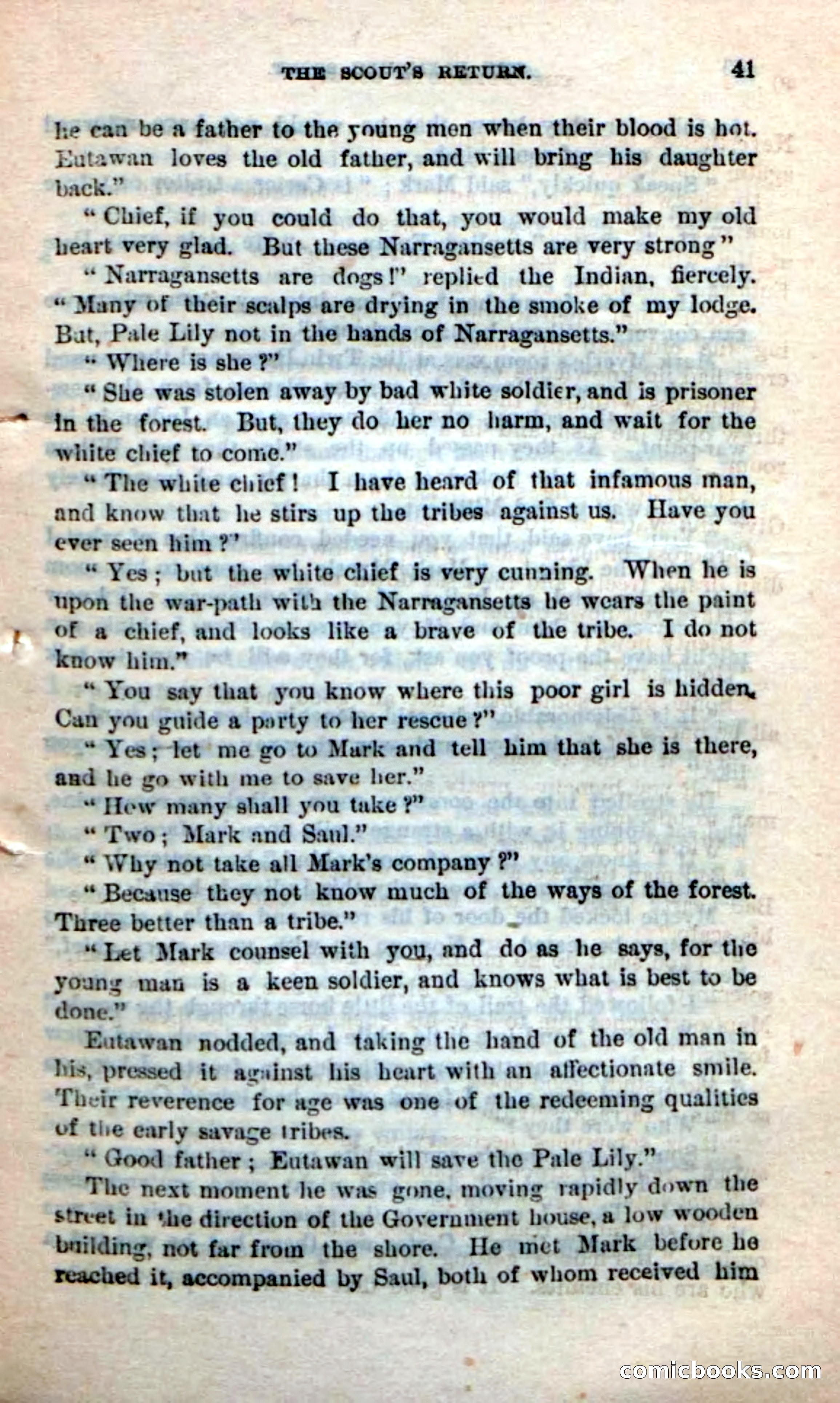 Beadle's Dime Novels No. 237: The Plymouth Scout — page 39 of 100