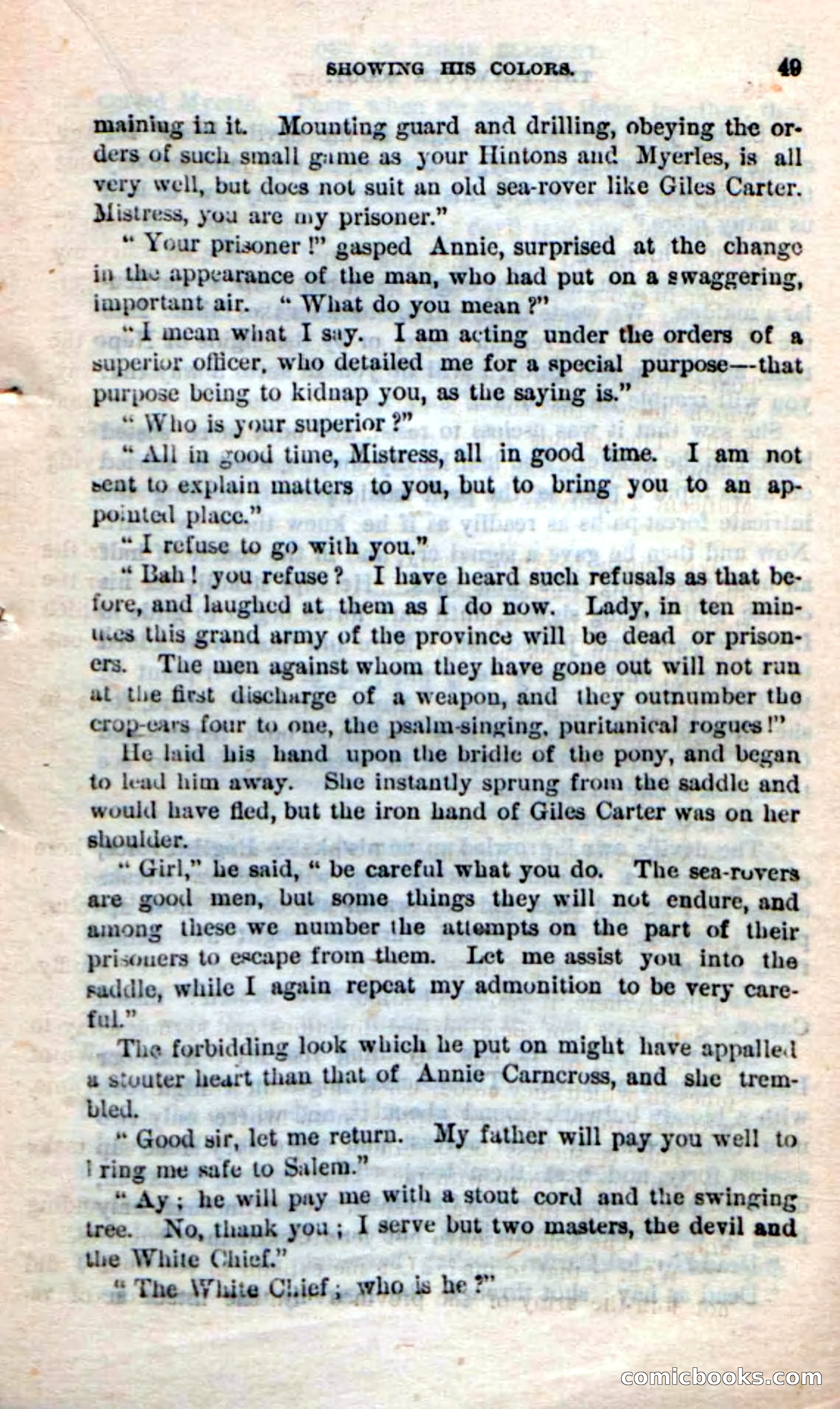 Beadle's Dime Novels No. 237: The Plymouth Scout — page 47 of 100