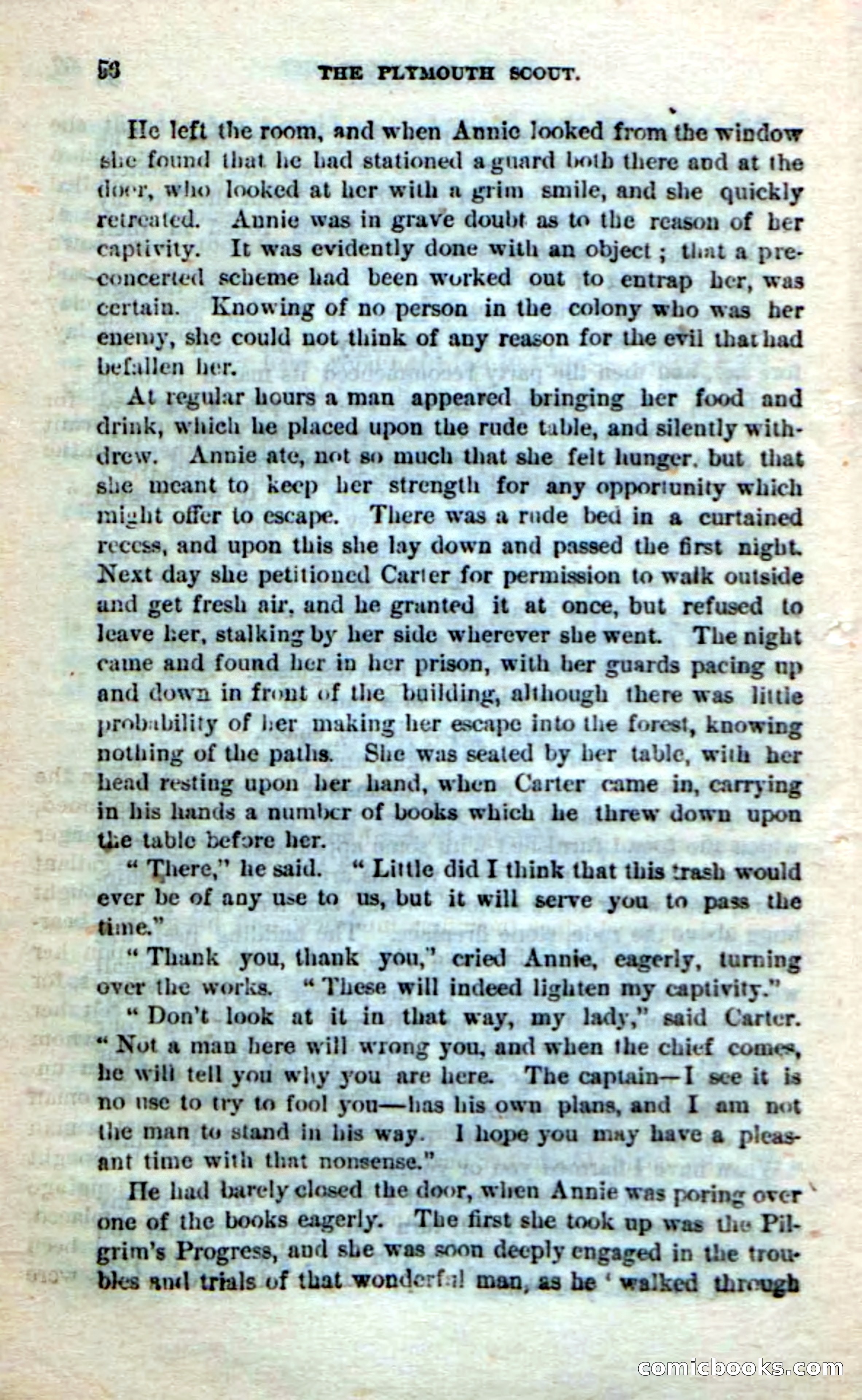 Beadle's Dime Novels No. 237: The Plymouth Scout — page 54 of 100