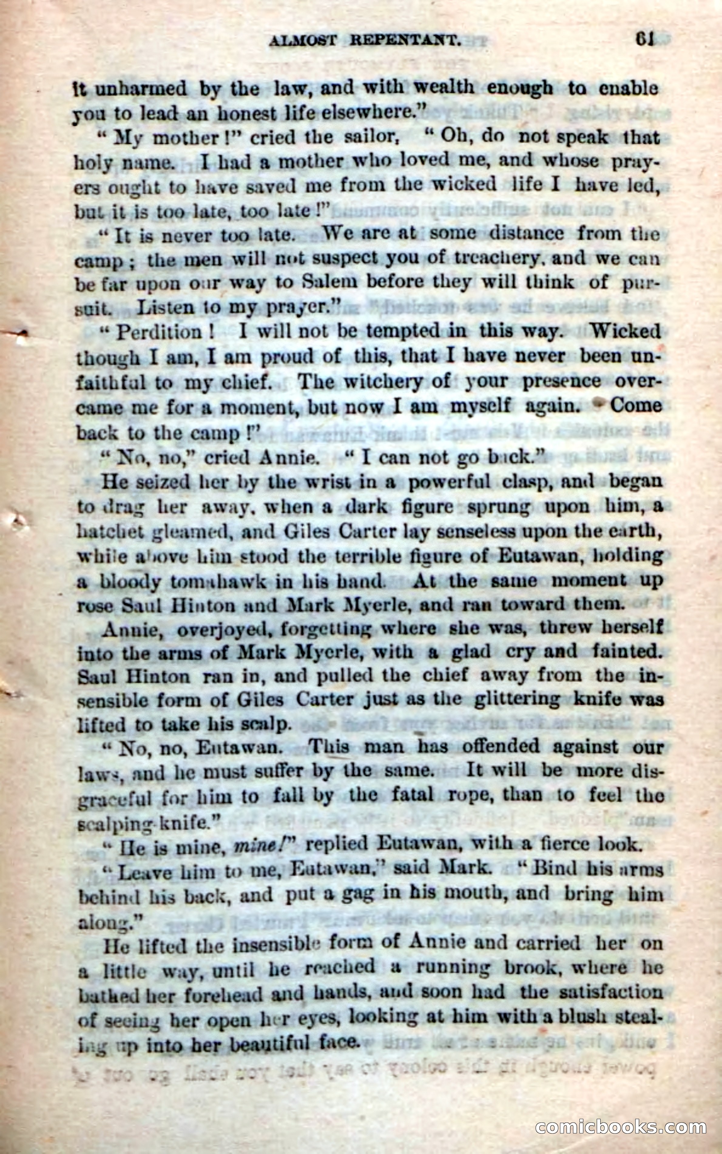 Beadle's Dime Novels No. 237: The Plymouth Scout — page 59 of 100