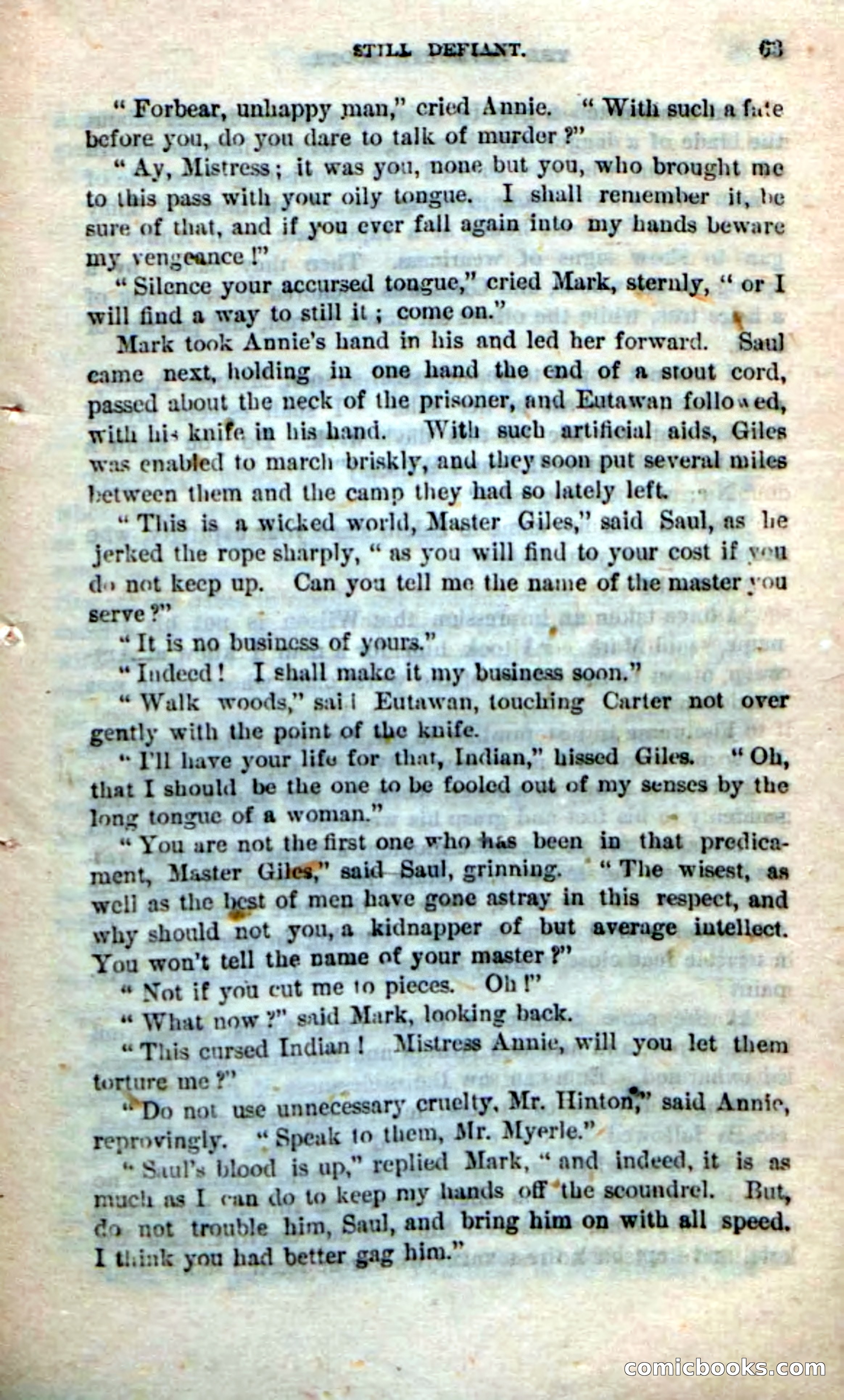 Beadle's Dime Novels No. 237: The Plymouth Scout — page 61 of 100
