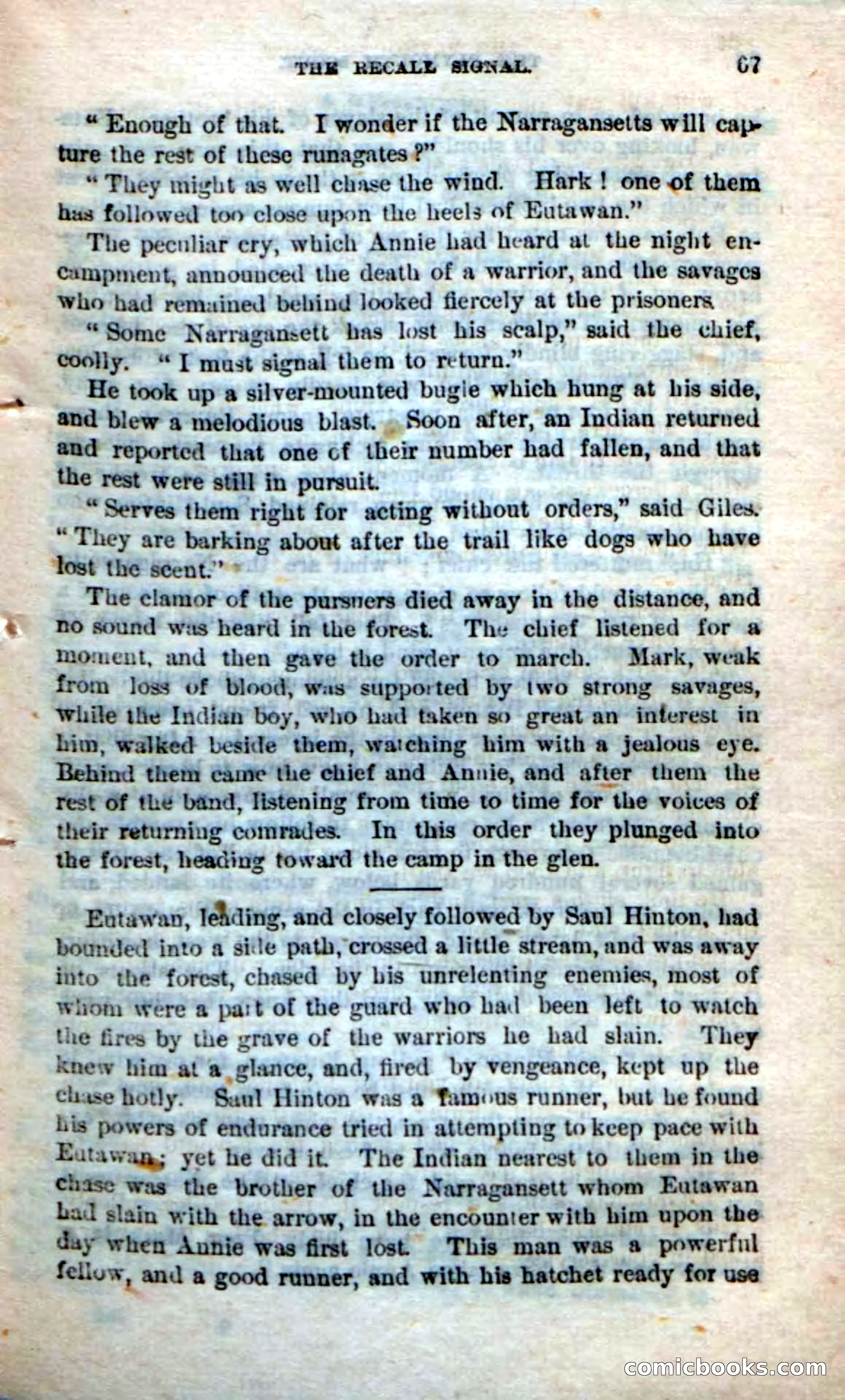Beadle's Dime Novels No. 237: The Plymouth Scout — page 65 of 100