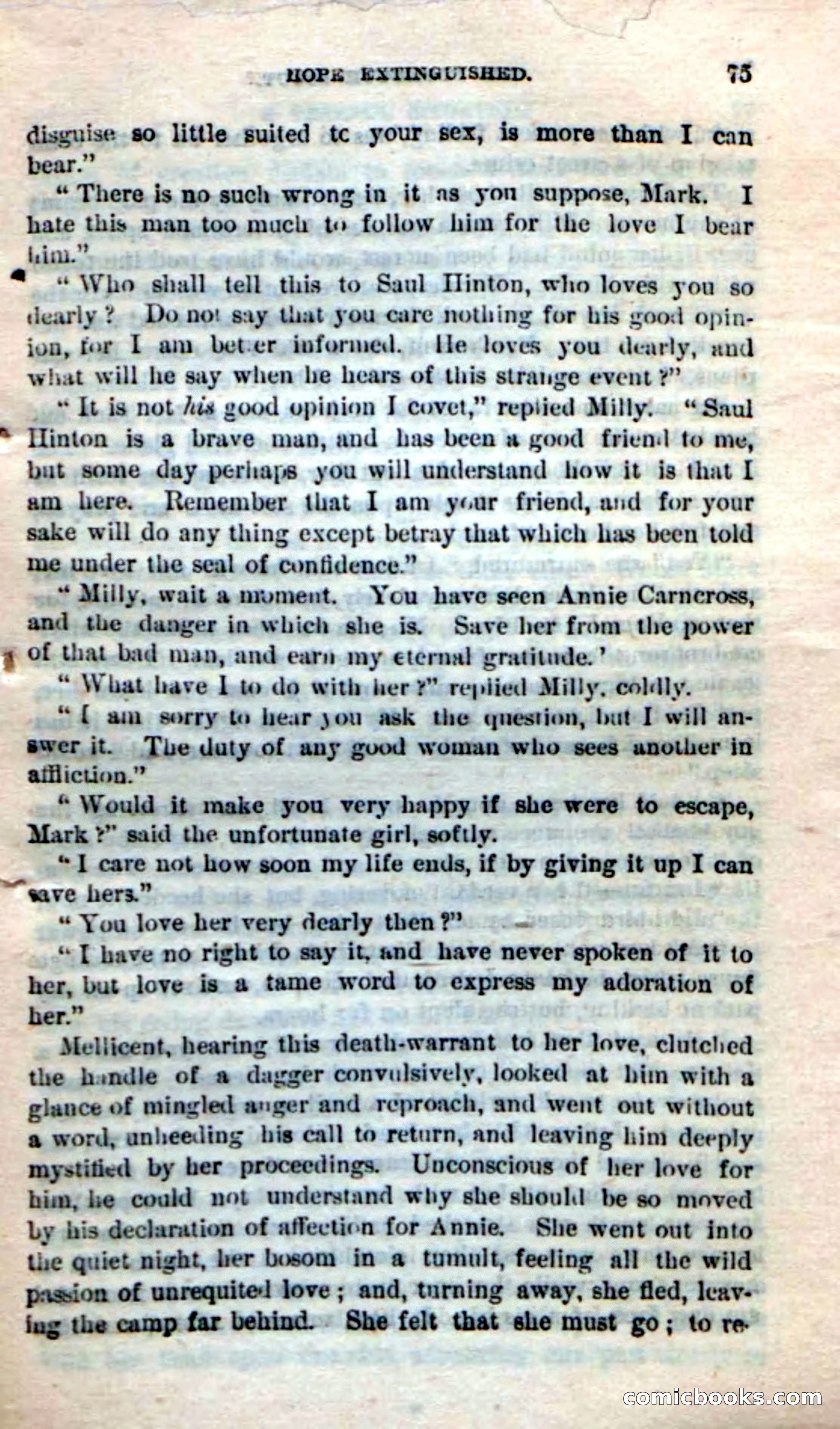 Beadle's Dime Novels No. 237: The Plymouth Scout — page 73 of 100