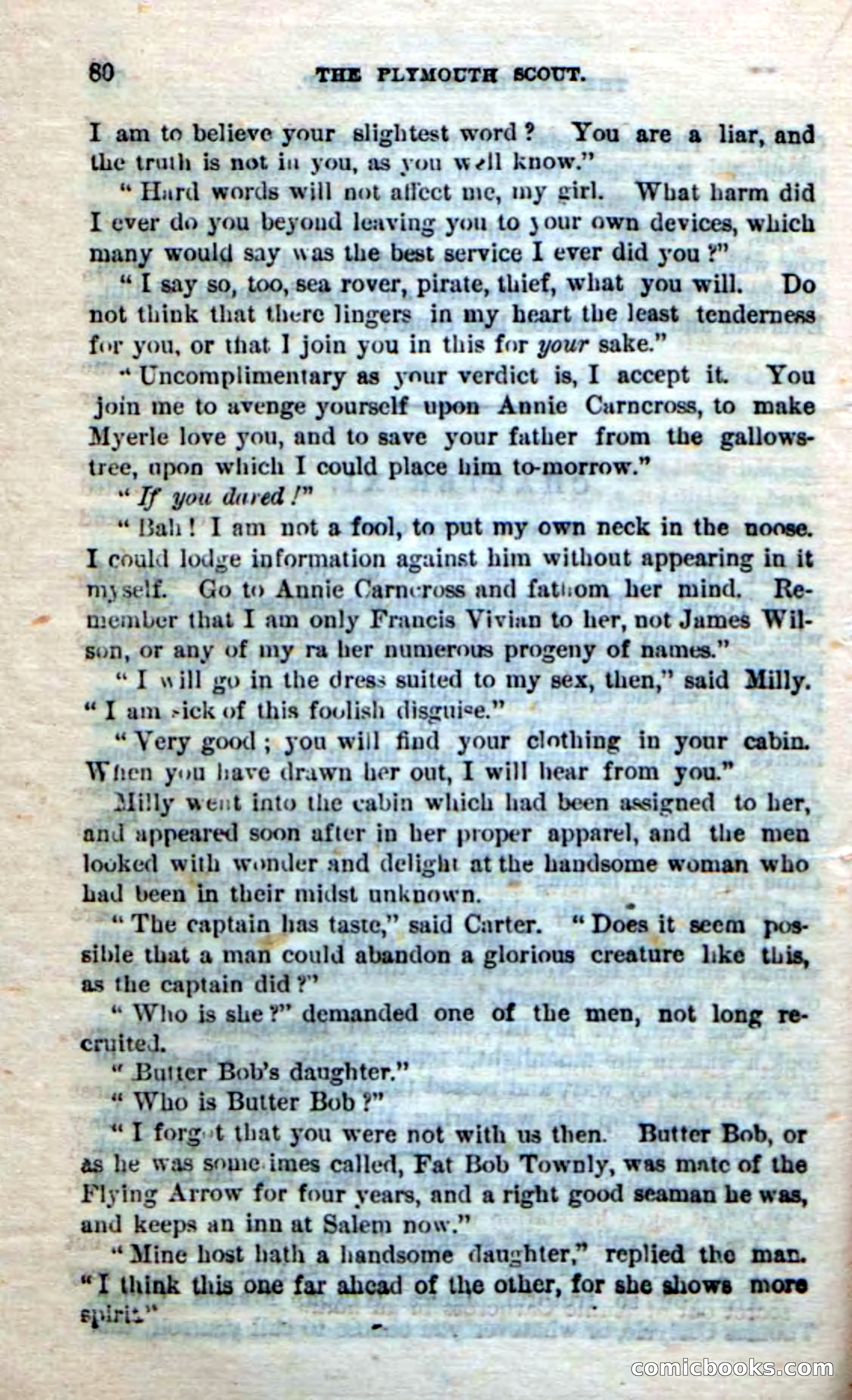 Beadle's Dime Novels No. 237: The Plymouth Scout — page 78 of 100