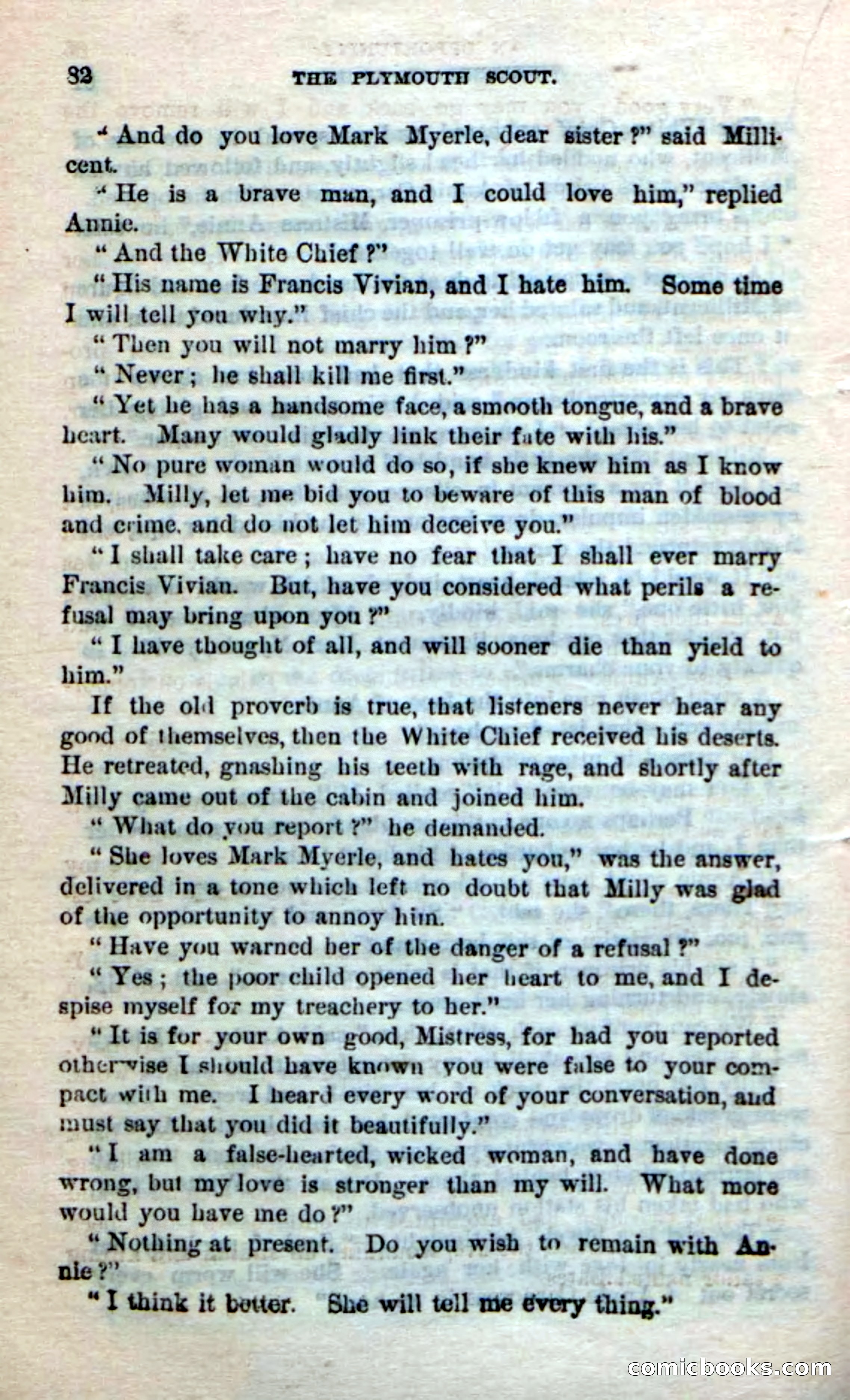 Beadle's Dime Novels No. 237: The Plymouth Scout — page 80 of 100