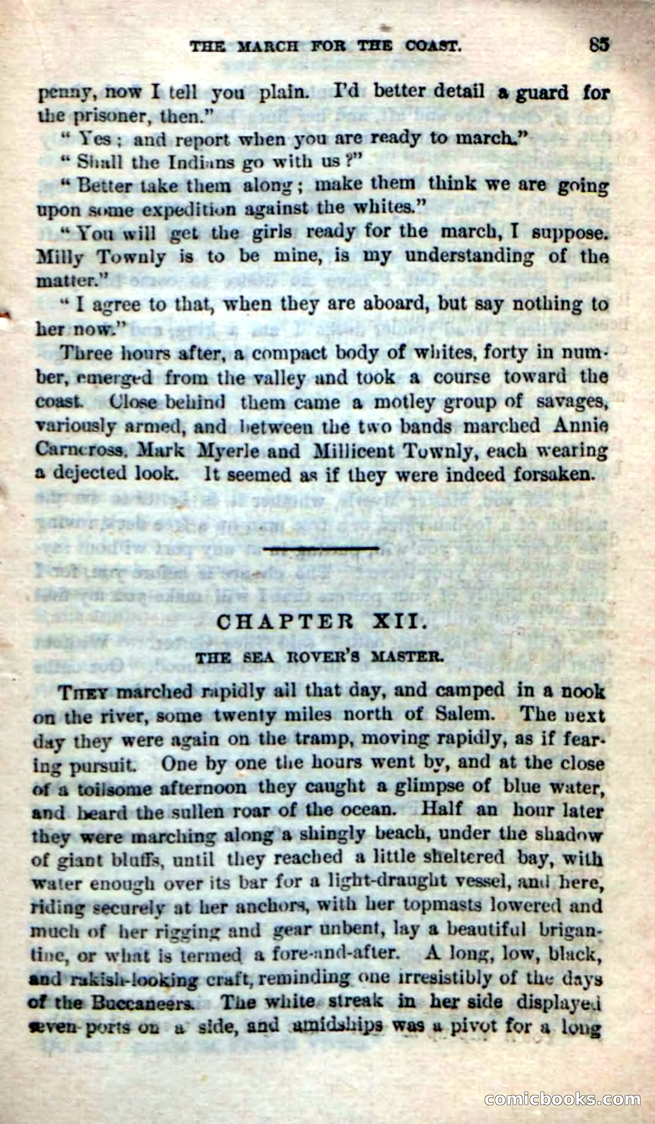 Beadle's Dime Novels No. 237: The Plymouth Scout — page 83 of 100