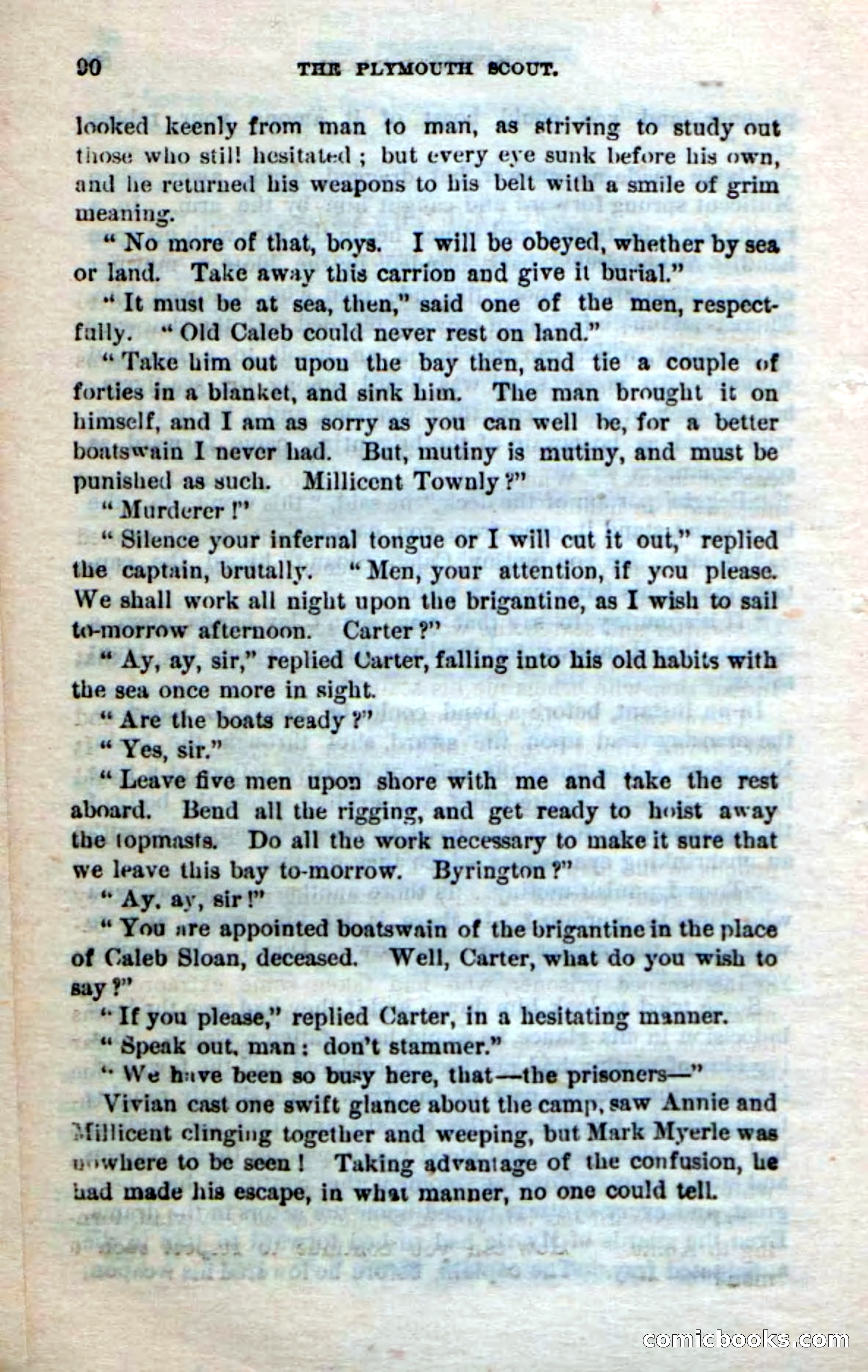 Beadle's Dime Novels No. 237: The Plymouth Scout — page 88 of 100