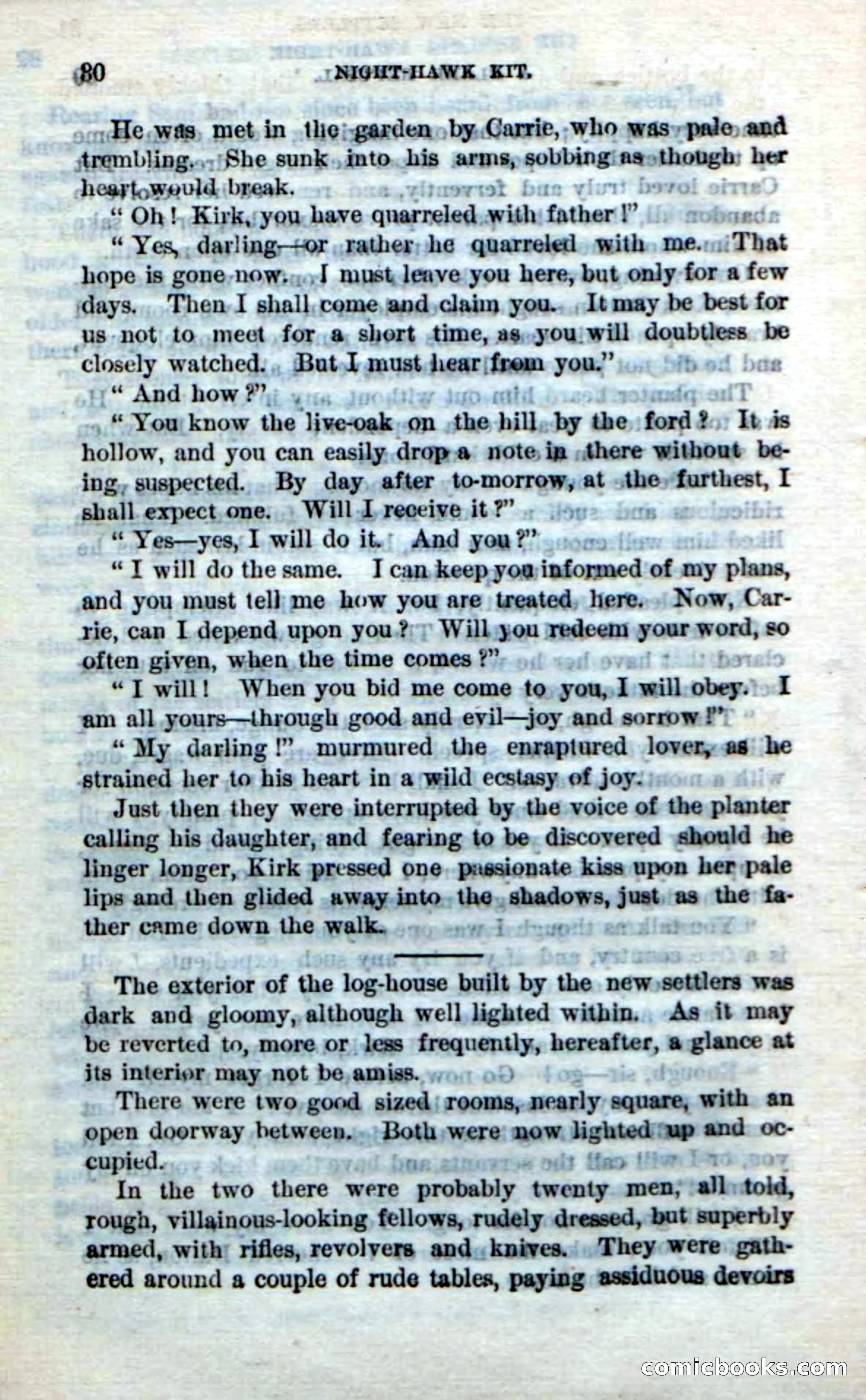Beadle's Dime Novels No. 238: Night-Hawk Kit — page 28 of 100