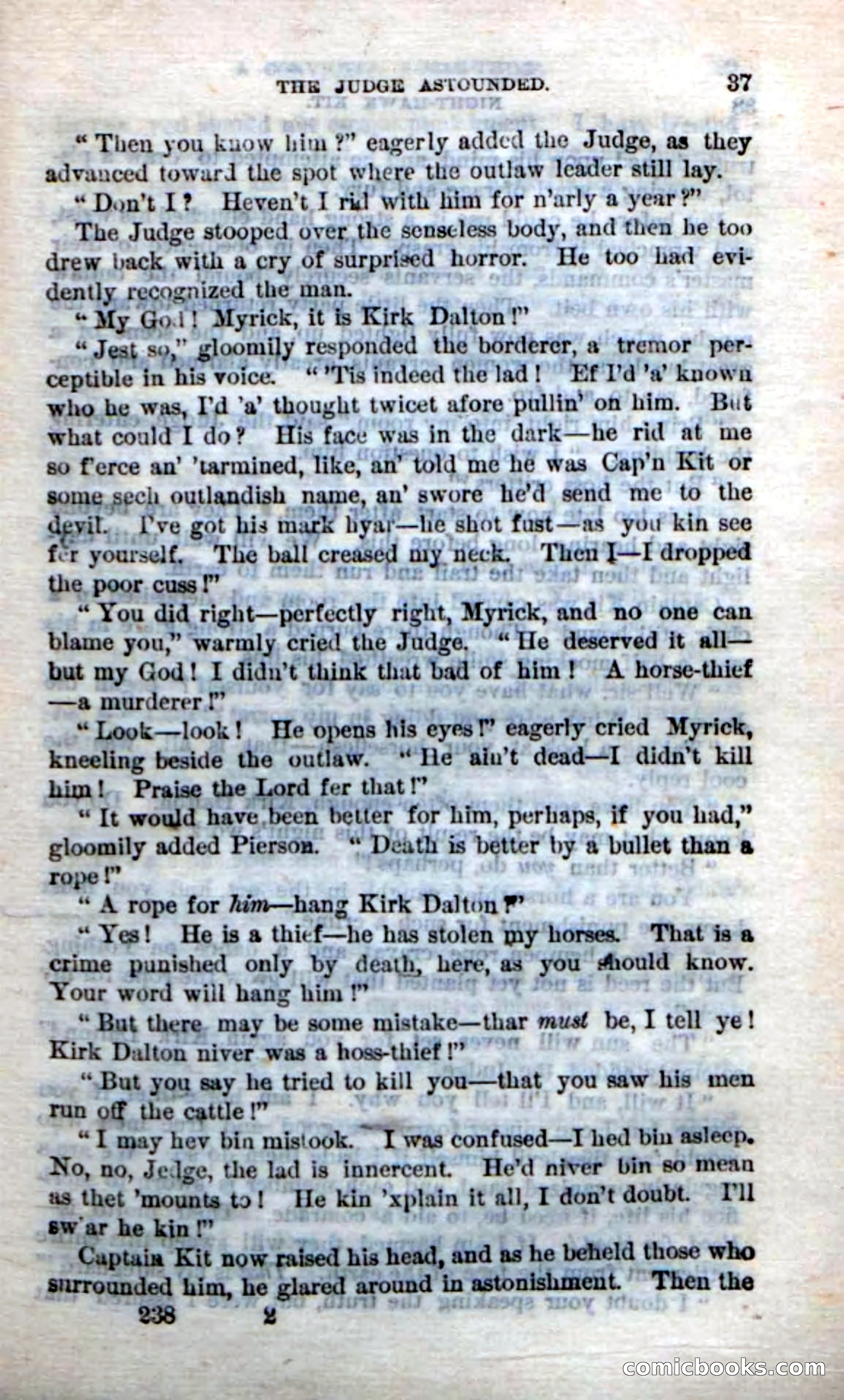 Beadle's Dime Novels No. 238: Night-Hawk Kit — page 35 of 100