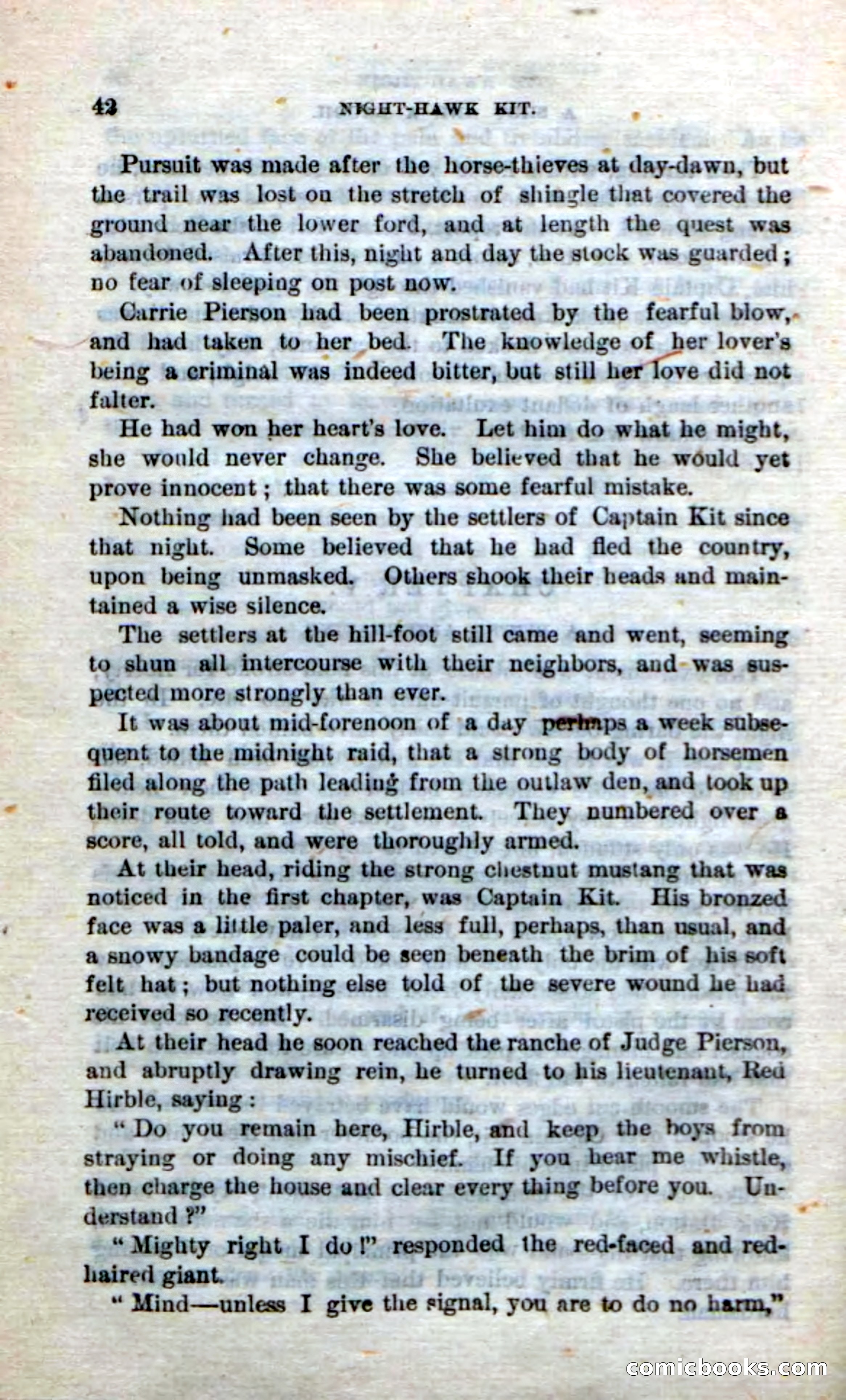 Beadle's Dime Novels No. 238: Night-Hawk Kit — page 40 of 100