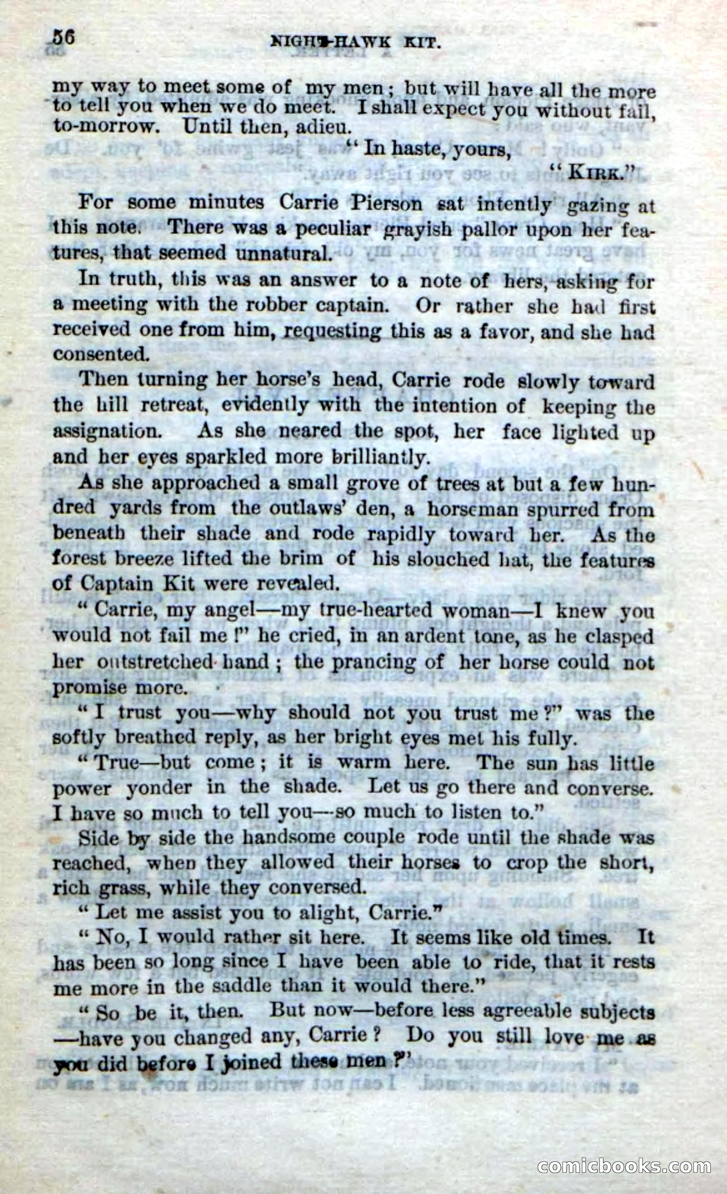 Beadle's Dime Novels No. 238: Night-Hawk Kit — page 54 of 100