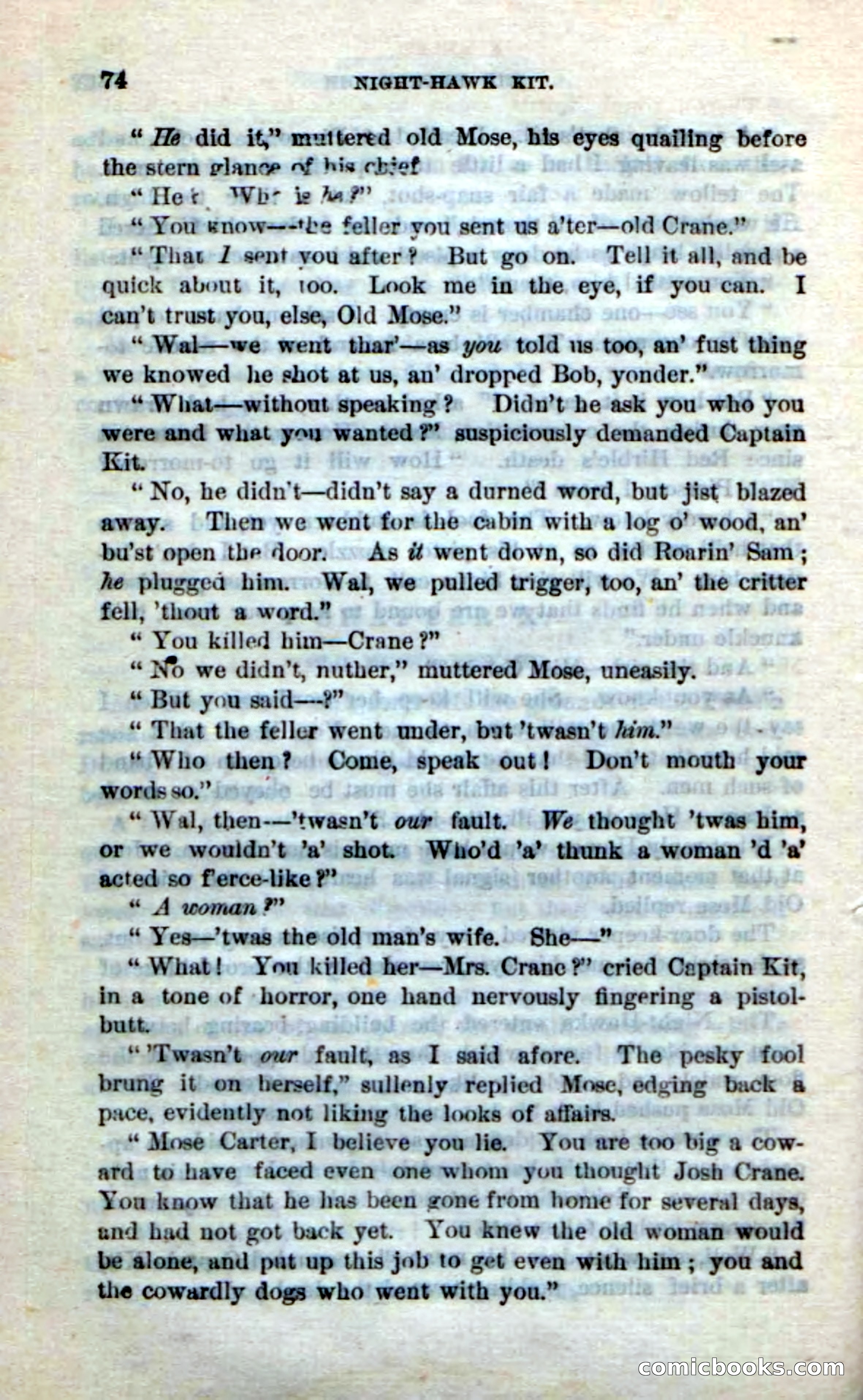 Beadle's Dime Novels No. 238: Night-Hawk Kit — page 72 of 100