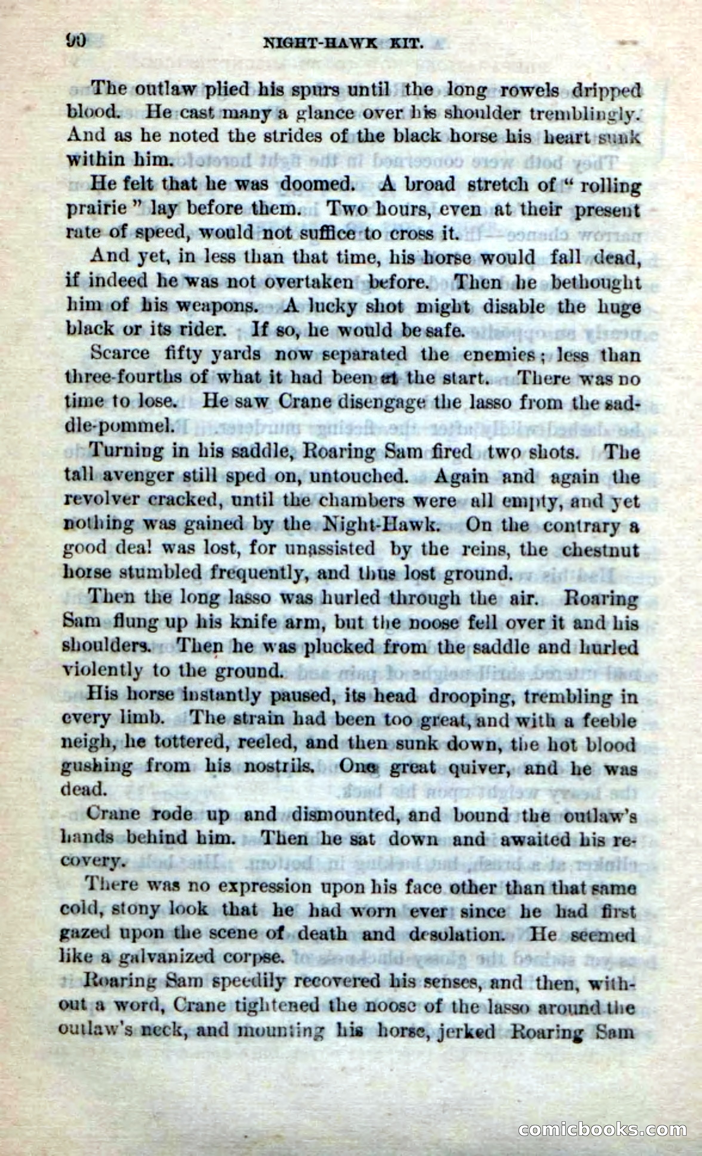 Beadle's Dime Novels No. 238: Night-Hawk Kit — page 88 of 100