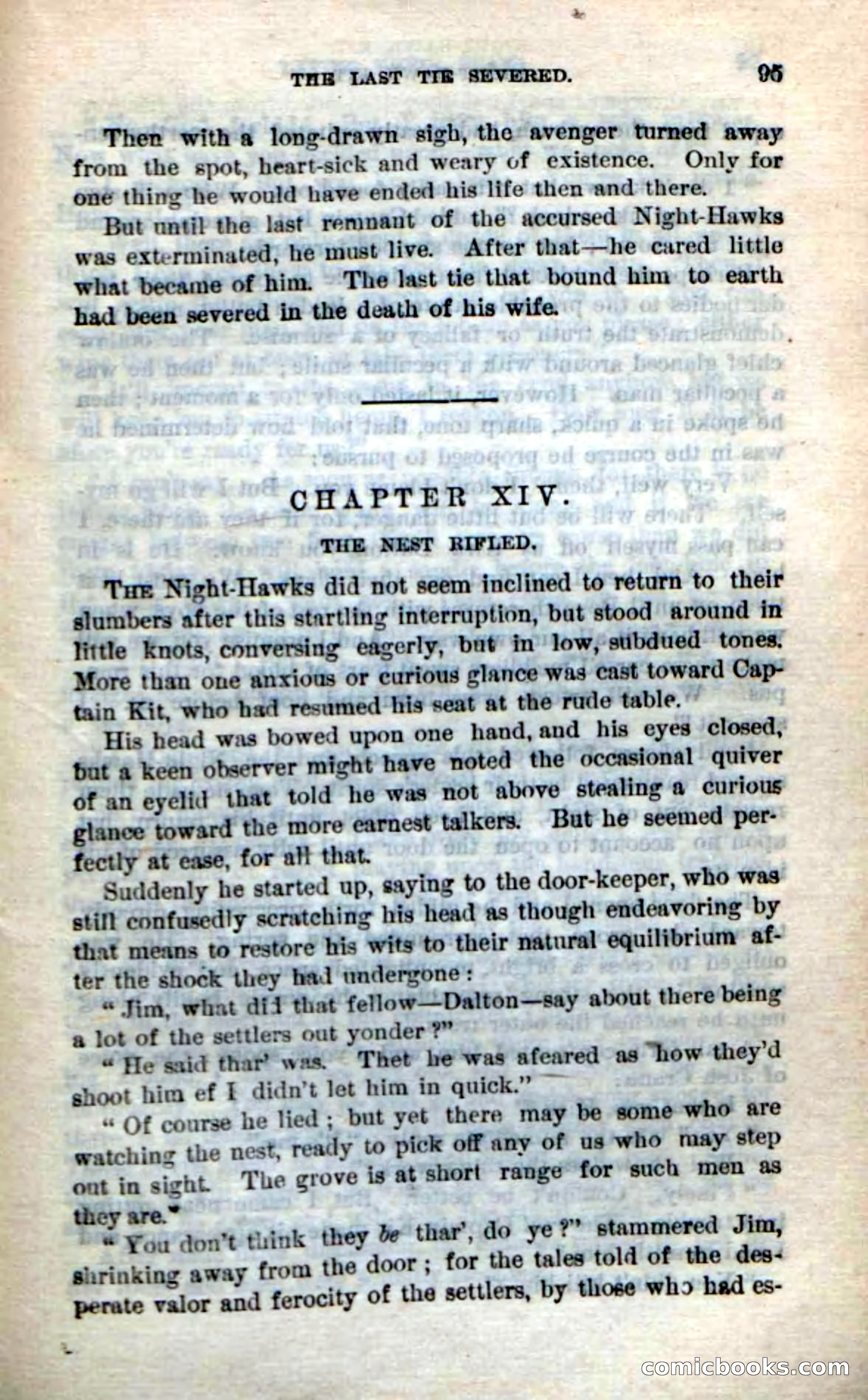 Beadle's Dime Novels No. 238: Night-Hawk Kit — page 93 of 100