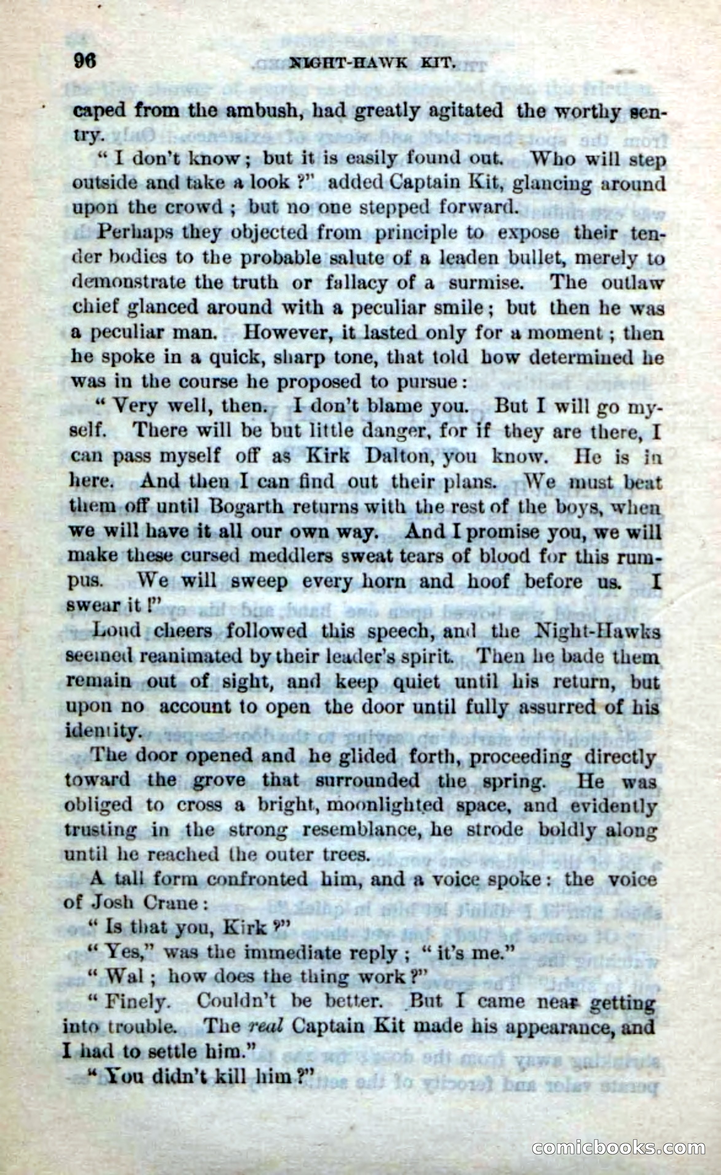 Beadle's Dime Novels No. 238: Night-Hawk Kit — page 94 of 100