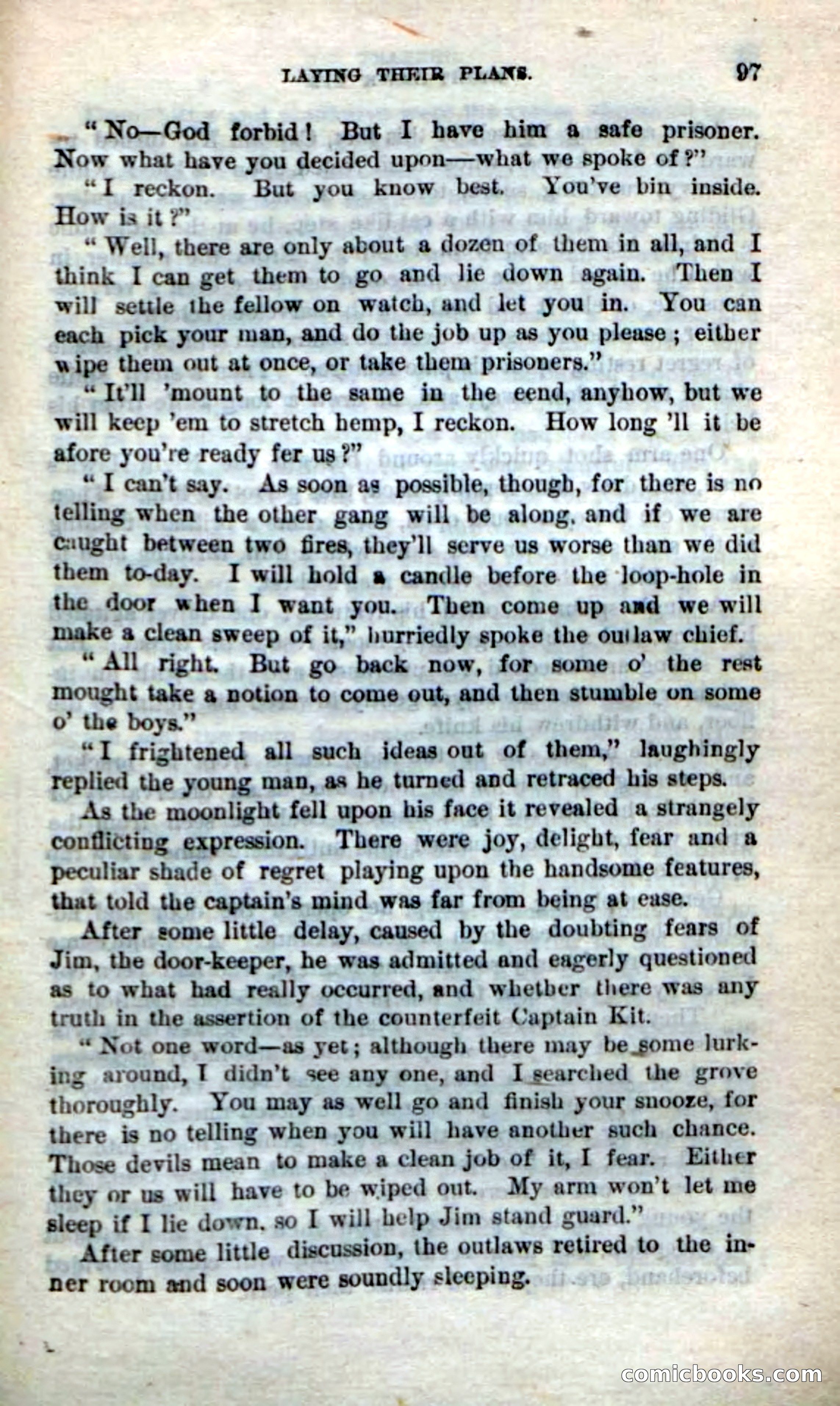 Beadle's Dime Novels No. 238: Night-Hawk Kit — page 95 of 100