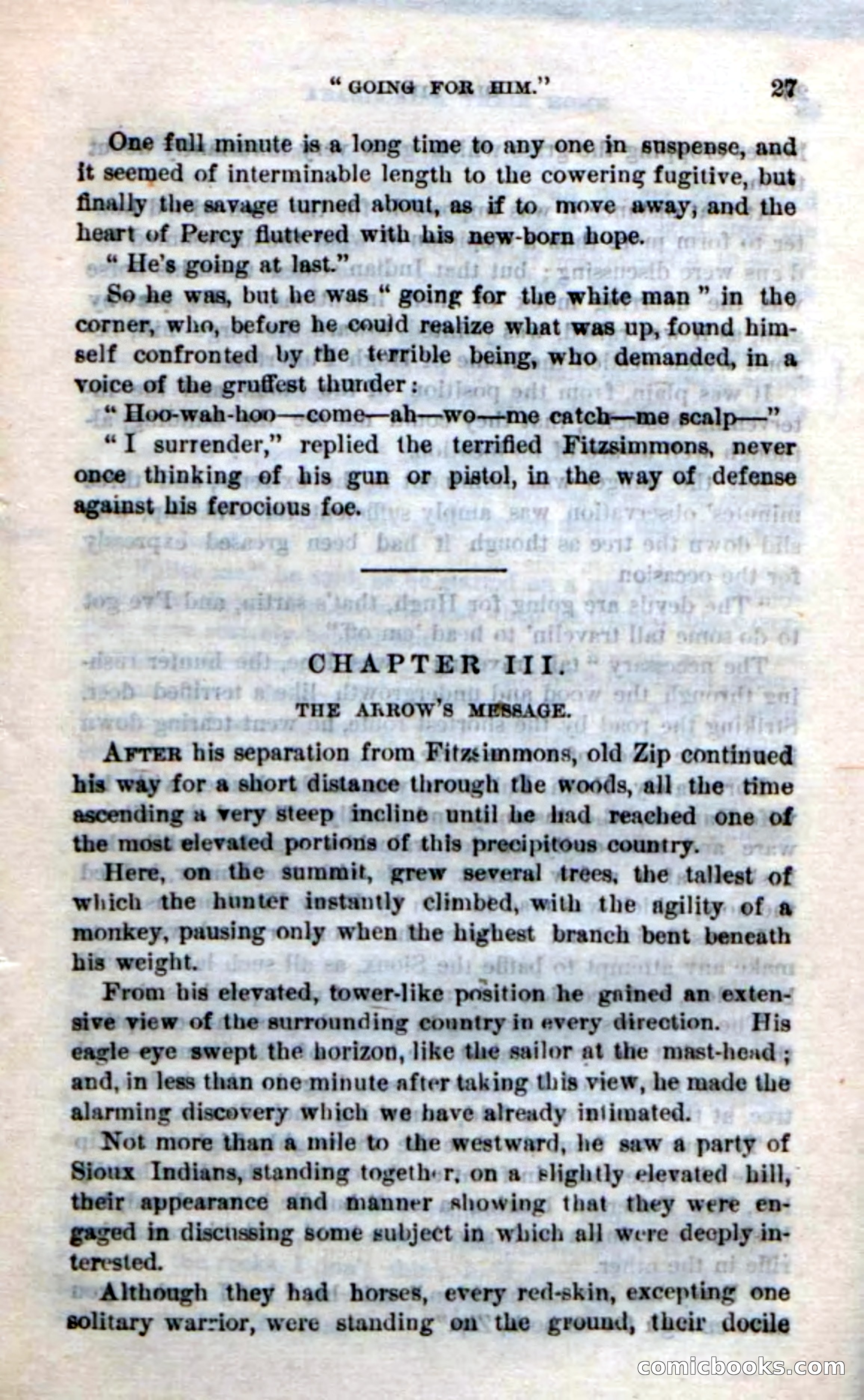 Beadle's Dime Novels No. 239: Old Zip — page 23 of 100
