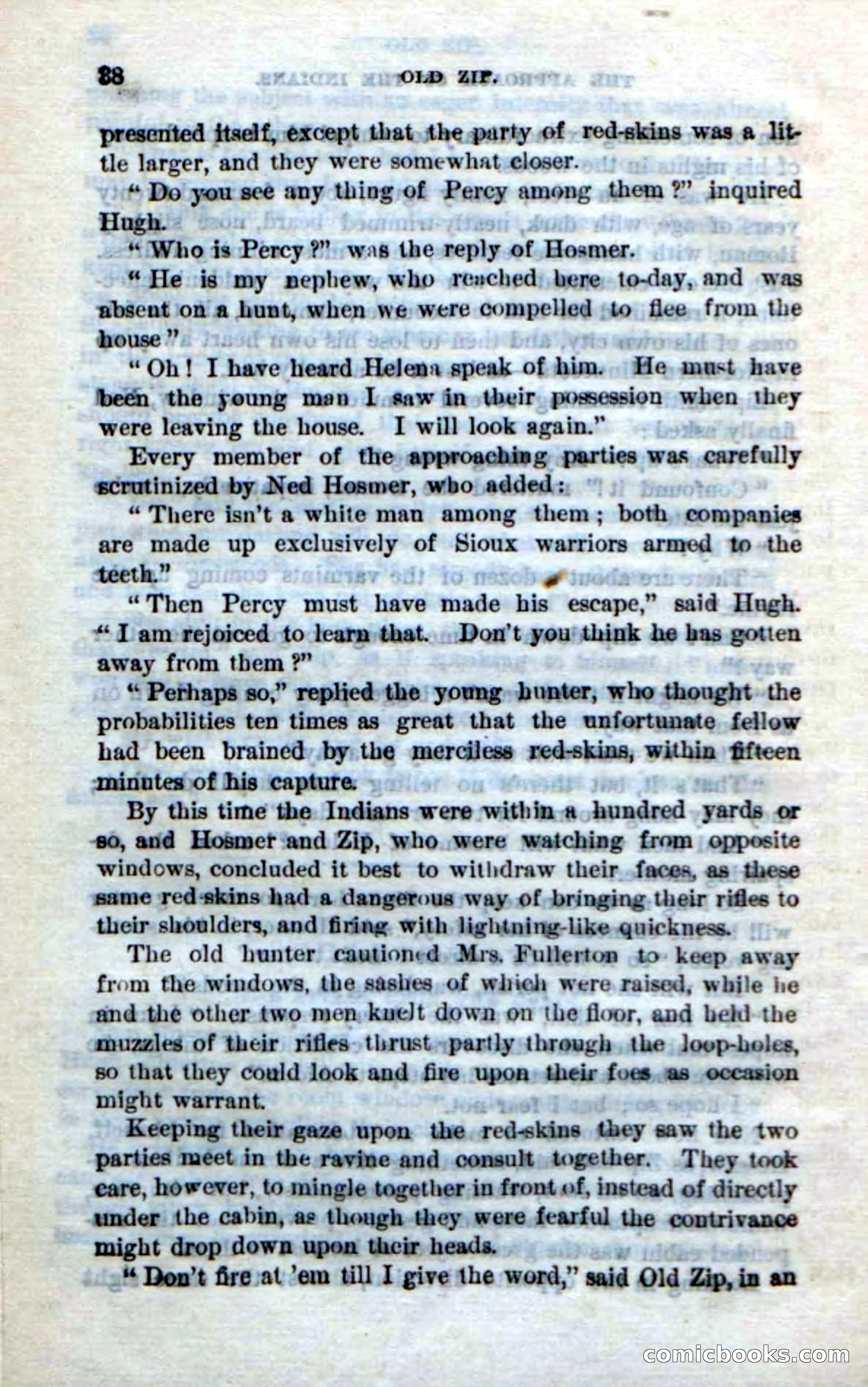 Beadle's Dime Novels No. 239: Old Zip — page 34 of 100