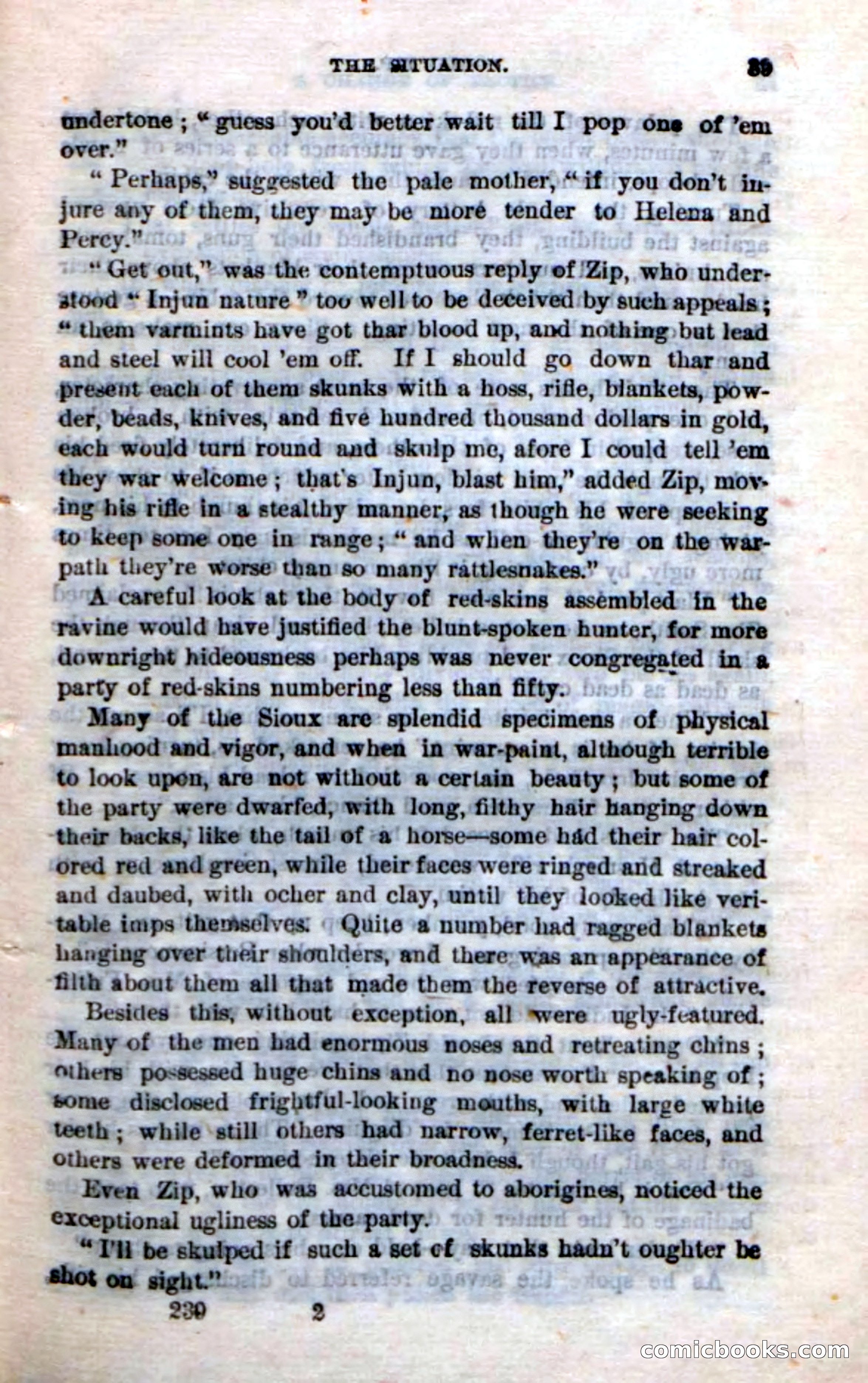 Beadle's Dime Novels No. 239: Old Zip — page 35 of 100