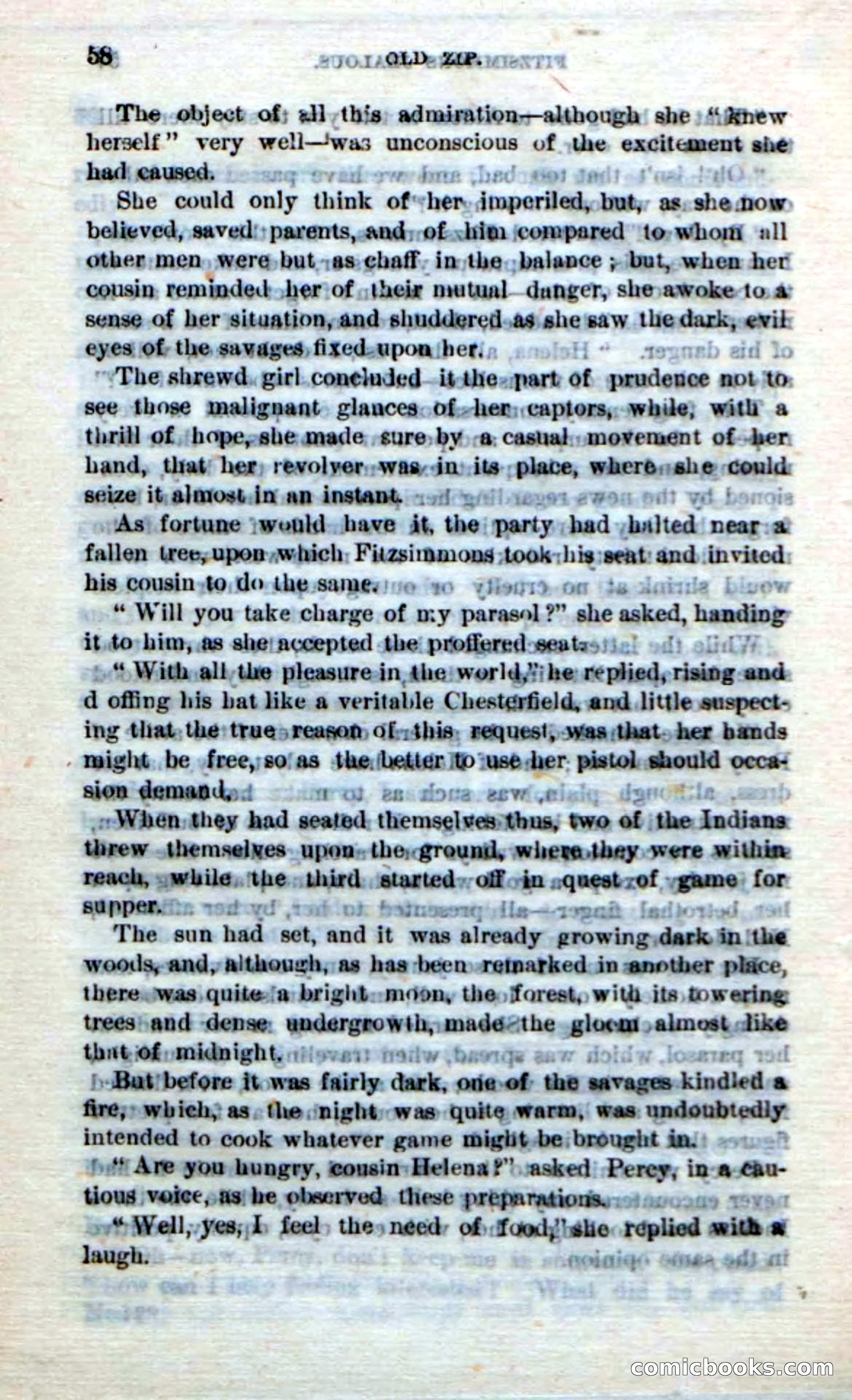 Beadle's Dime Novels No. 239: Old Zip — page 54 of 100