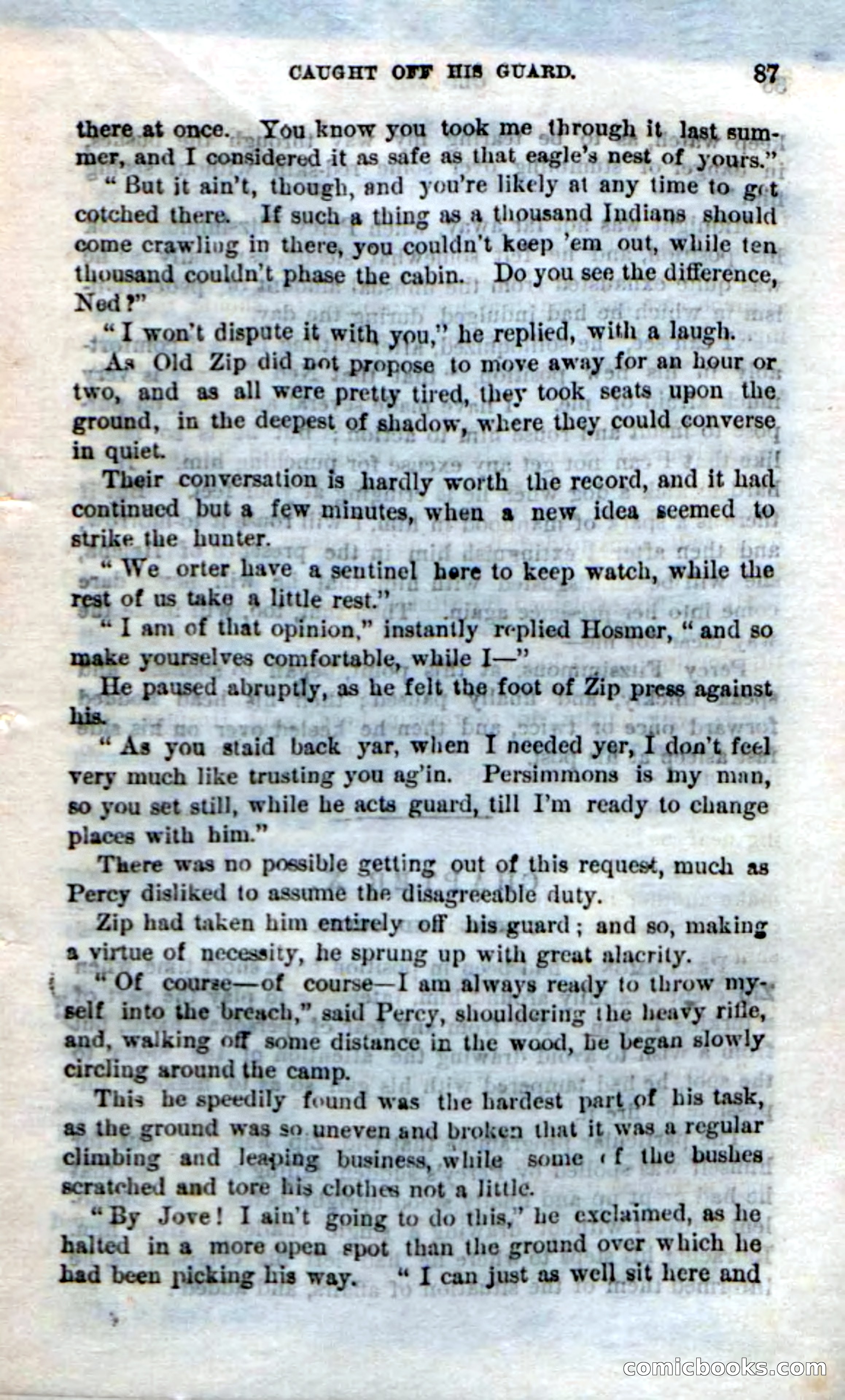 Beadle's Dime Novels No. 239: Old Zip — page 83 of 100