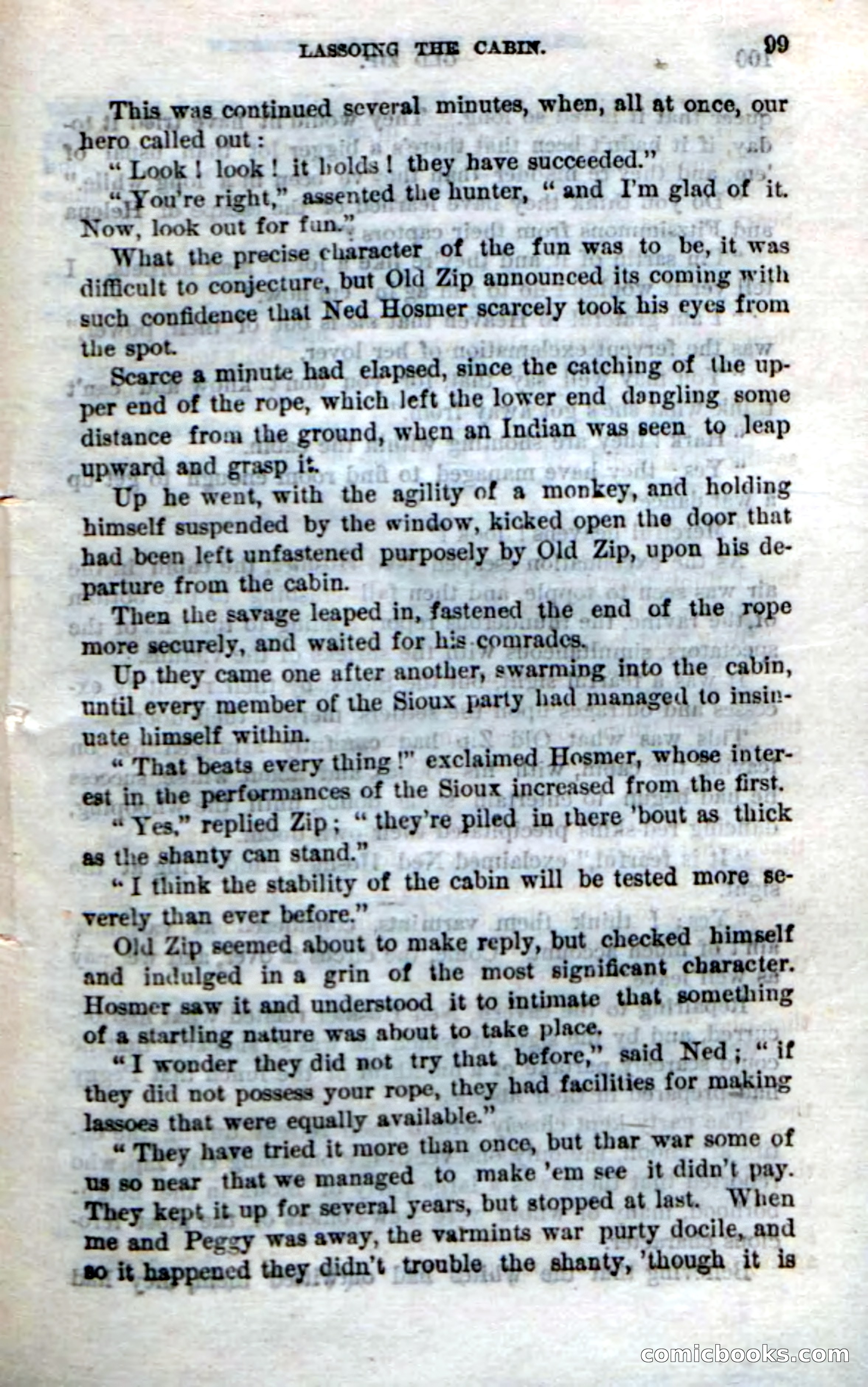 Beadle's Dime Novels No. 239: Old Zip — page 95 of 100
