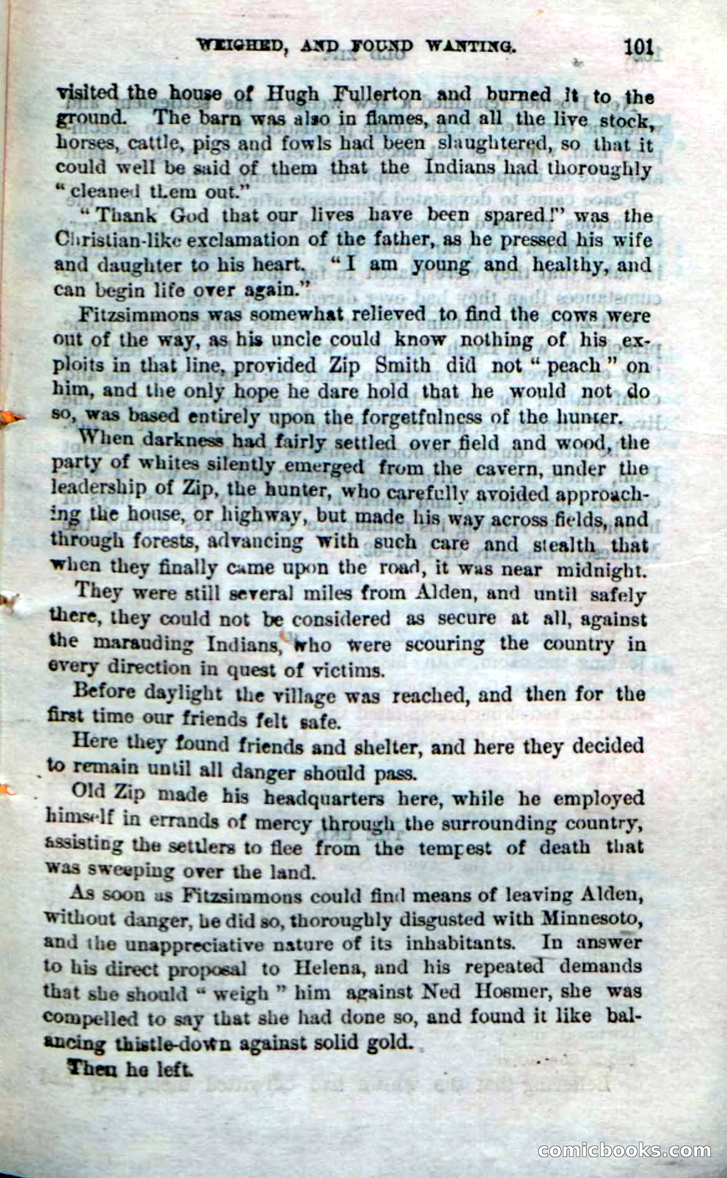 Beadle's Dime Novels No. 239: Old Zip — page 97 of 100