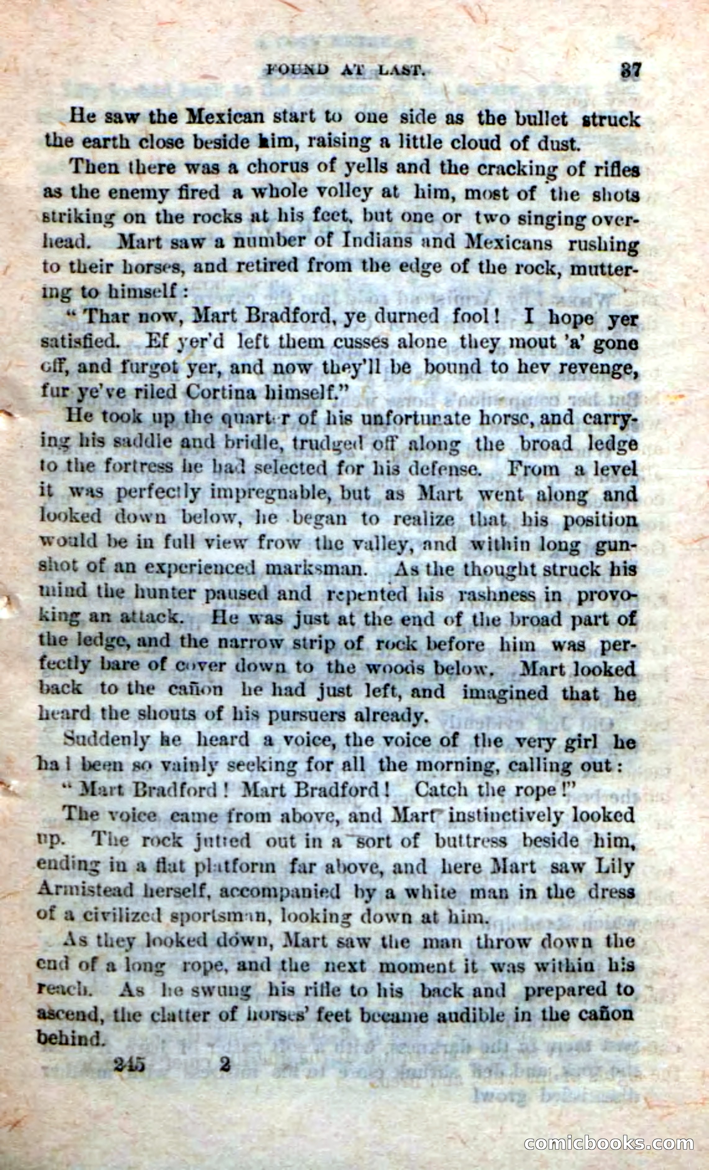 Beadle's Dime Novels No. 245: The Red Prince — page 35 of 100