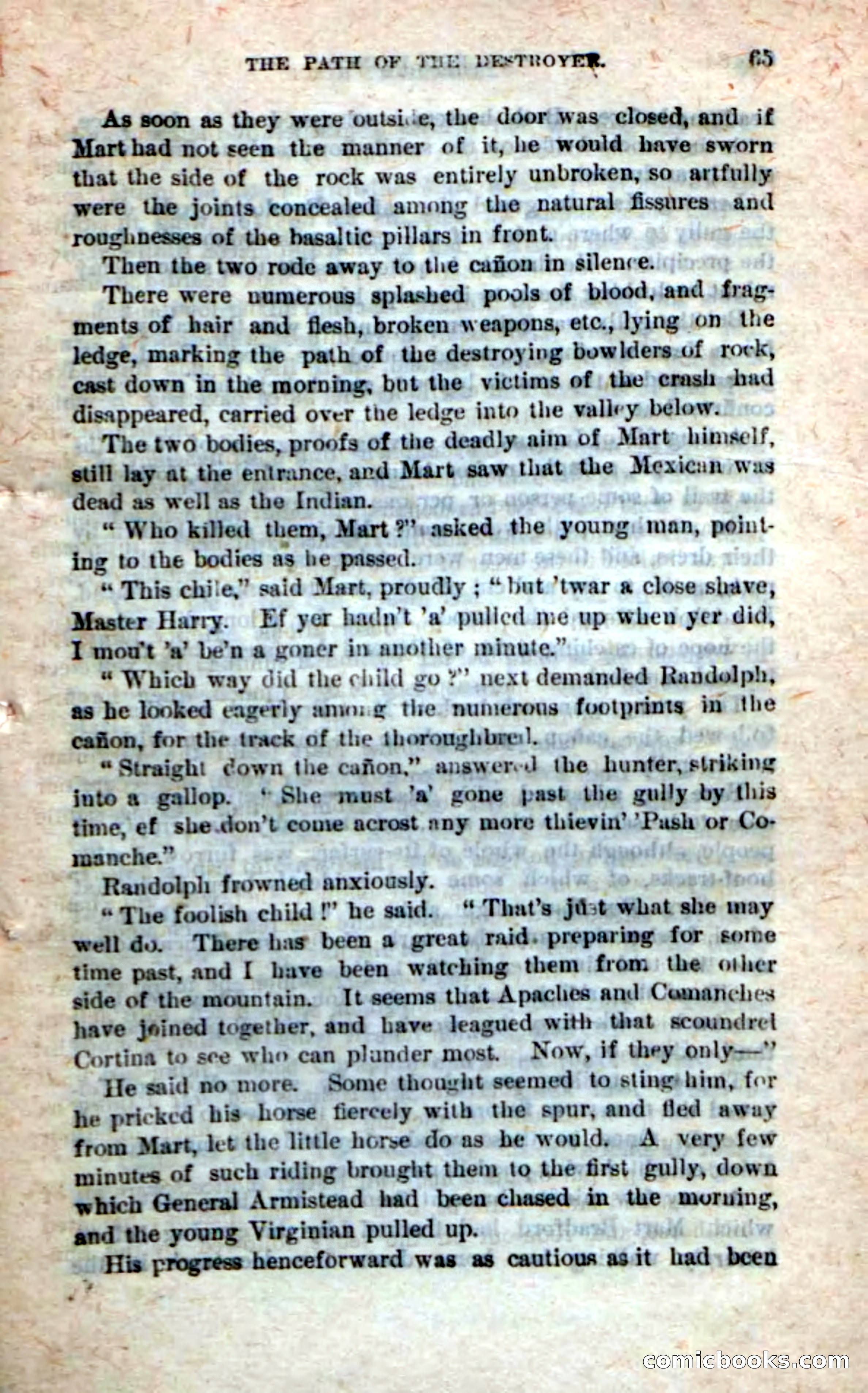 Beadle's Dime Novels No. 245: The Red Prince — page 63 of 100